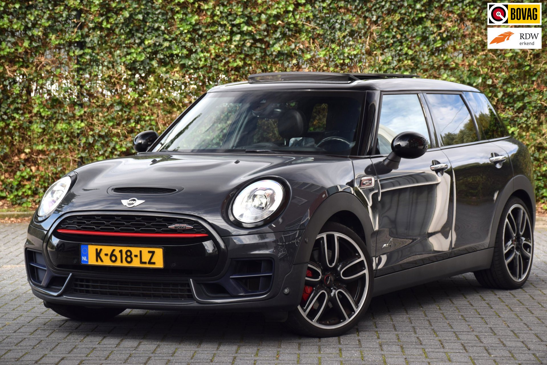 Mini Clubman John Cooper Works 2.0 John Cooper Works ALL4 Chili/Garantie/Dealer onderhoud/Panoramadak 2017 - voorkant
