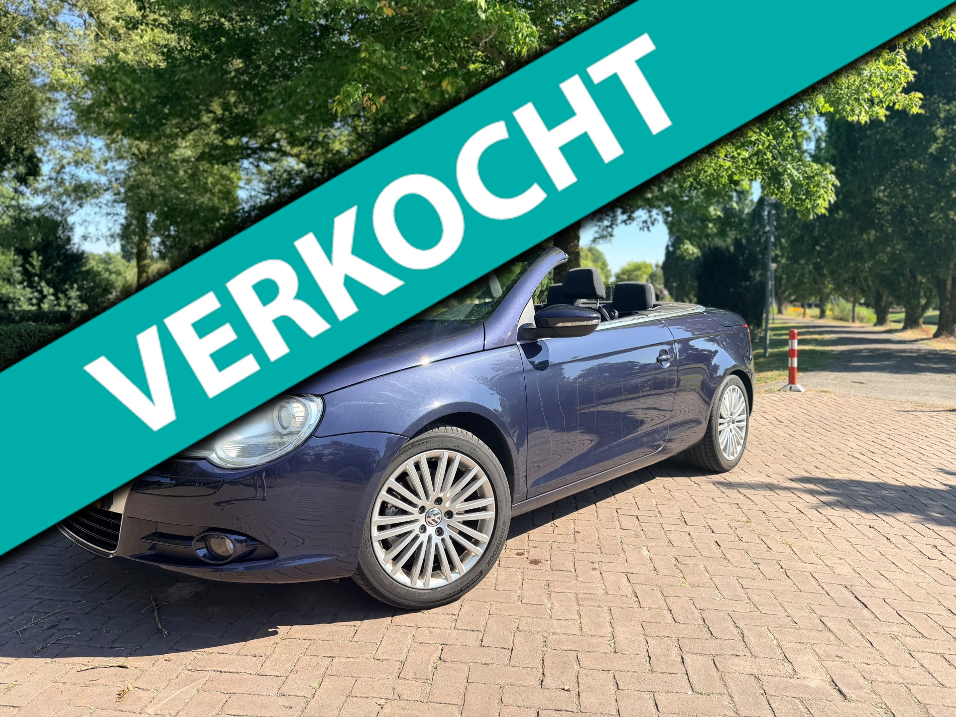 Volkswagen Eos 1.4 TSI Highline | Cabrio Hardtop | Cruise | Airco 2009 - voorkant