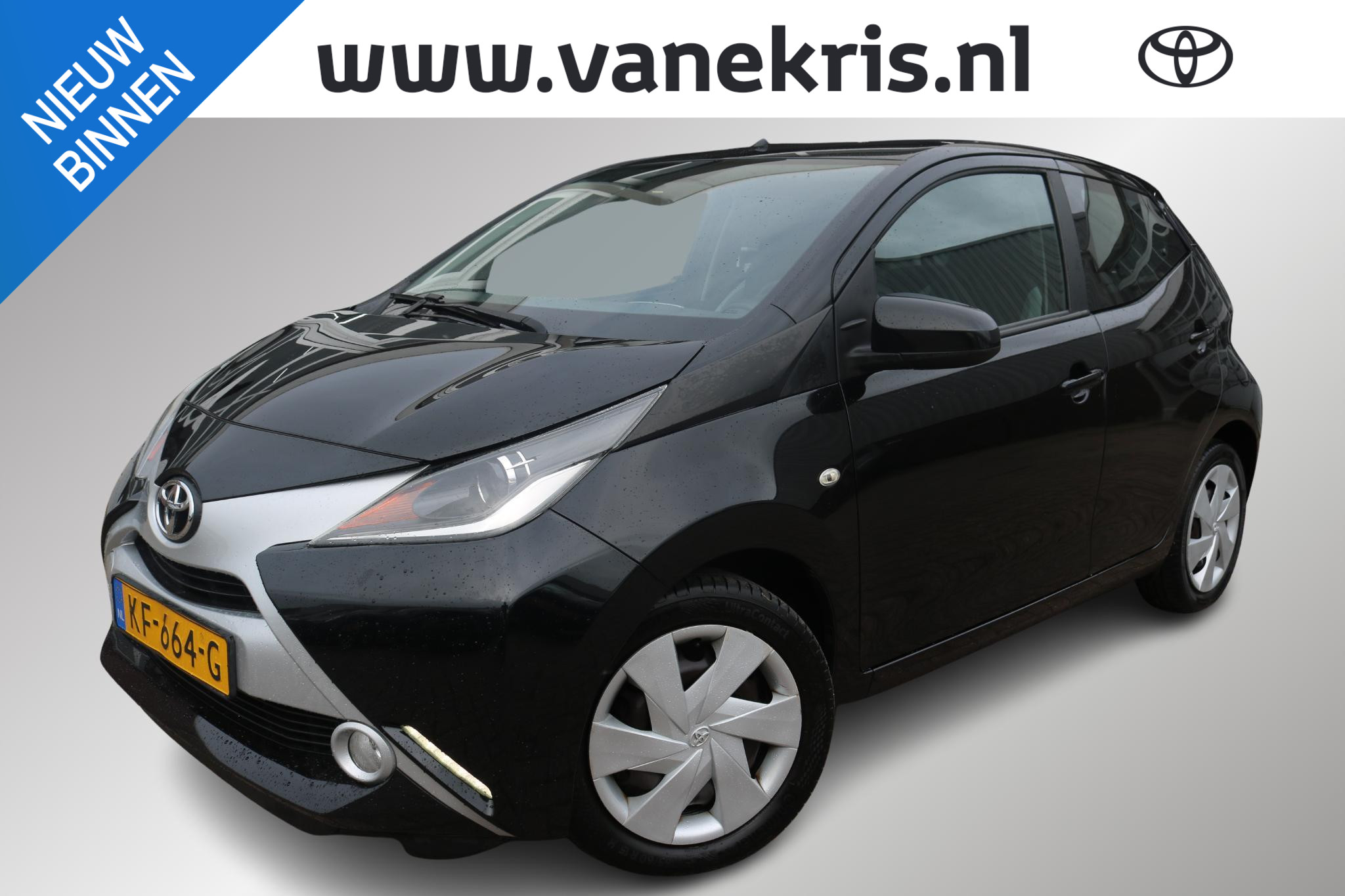 Toyota Toyota Aygo 1.0 VVT-i x-play 2016 - voorkant