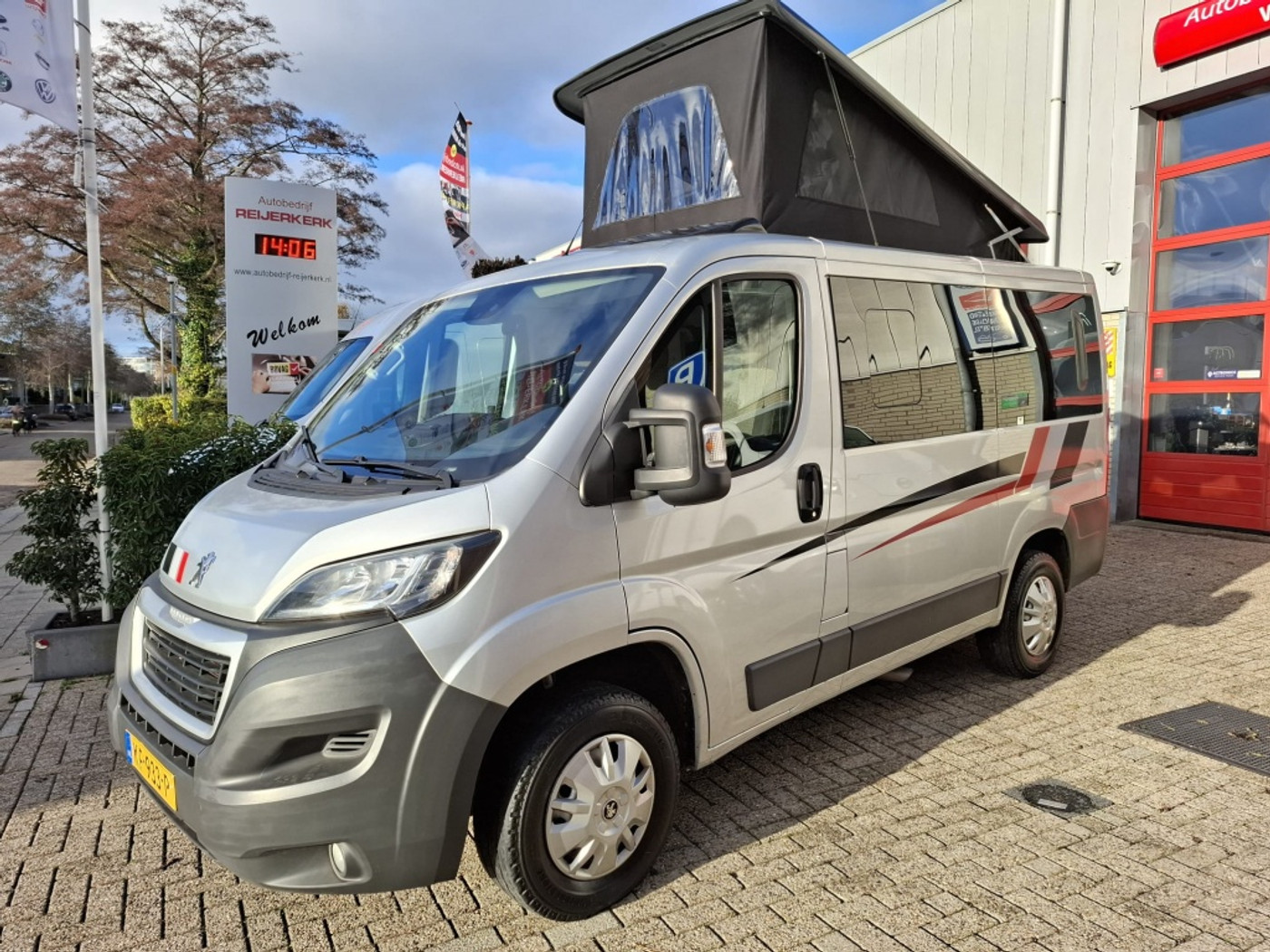 Peugeot Boxer 2.0 HDI L1H1, 6 zitplaatsen, standkachel, Airco 2016 - voorkant