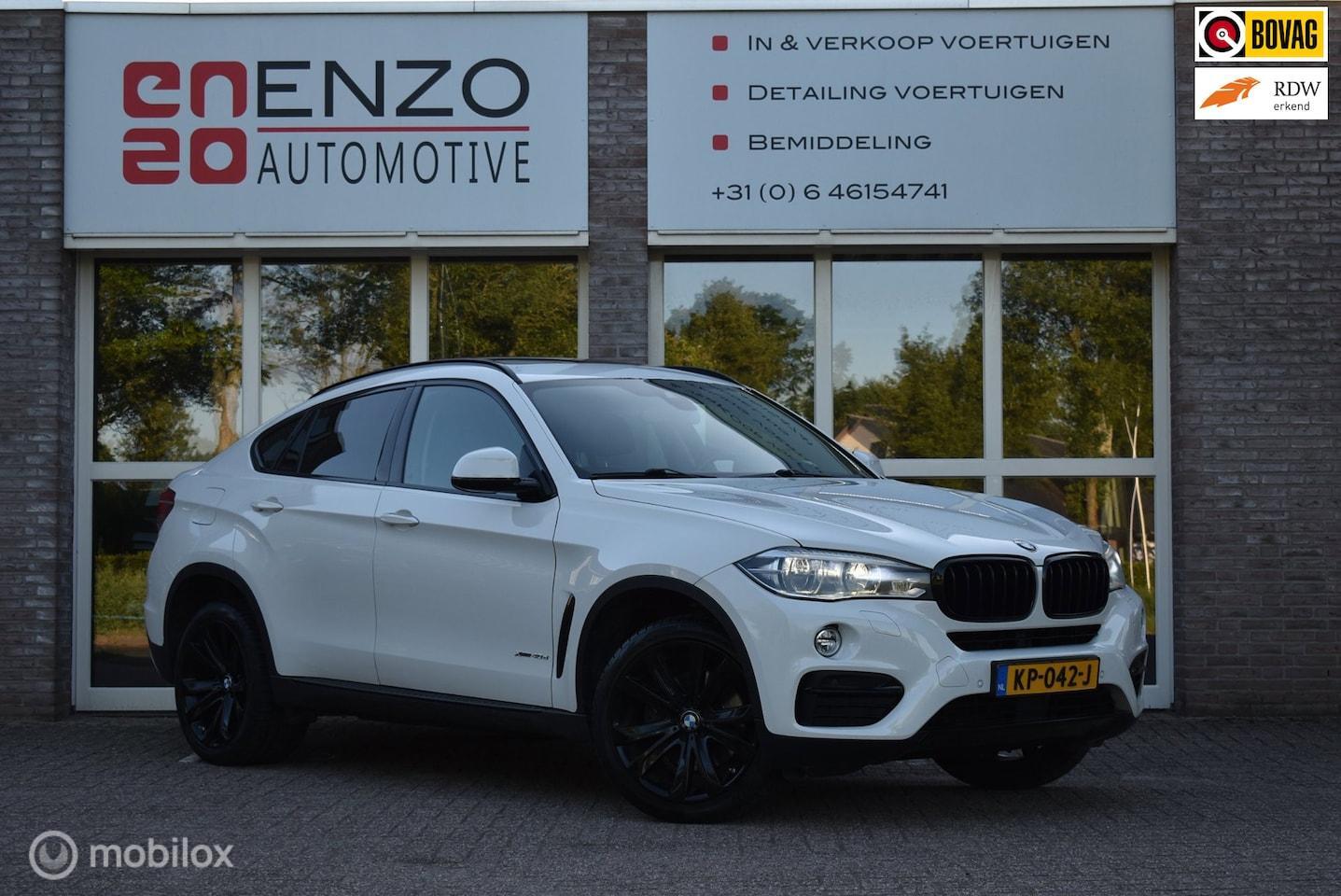 BMW X6 Xdrive40d XDrive40d High Executive NLauto Weinig eigenaar Standkachel Pano 2016 - voorkant