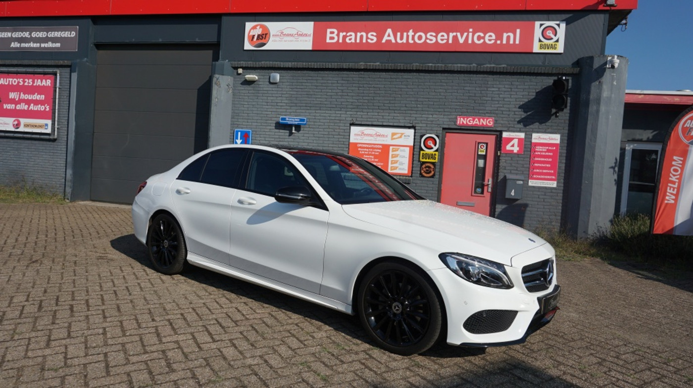 Mercedes-Benz C-klasse 180 AMG Sport Edition 2016 - voorkant