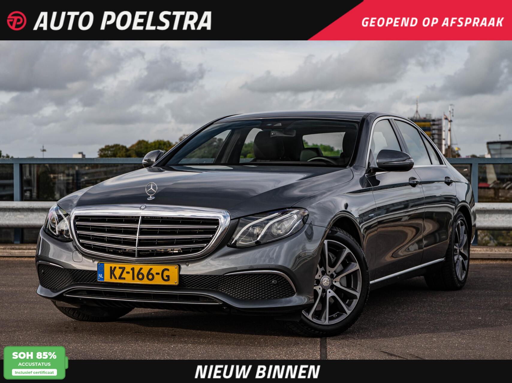 Mercedes-Benz E 350 E 350 e Lease Edition | Luchtvering | LED | Navigatie | Sfeerverlichting | Camera | Apple CarPlay/Android Auto | Stoelverwarming | Dealeronderhouden 2016 - voorkant