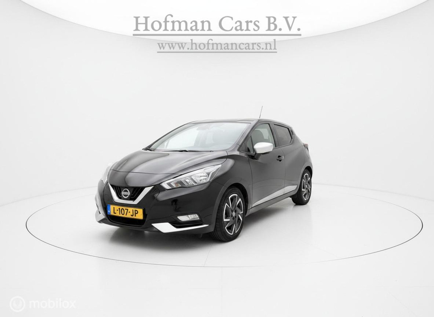 Nissan Nissan Micra 1.0 IG-T N-Design | Zwart | Cruise Control | Lane Assist | Lichtmetaal | 116.900 km 2021 - voorkant