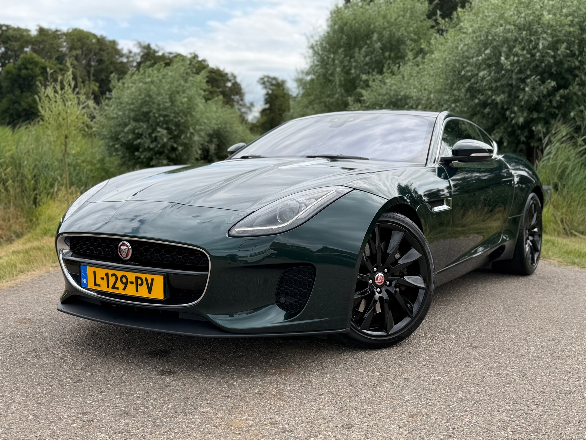 Jaguar Jaguar F-type 2.0T R-Dynamic / Panoramadak / Meridian / Camera / Alcantara bekleding / Keyless entry / Goed onderhouden 2018 - voorkant