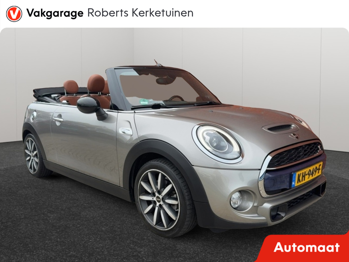Mini Cooper S 2.0 Cooper S Chili Serious Business Automaat Leder H/K HUD 0 2016 - voorkant