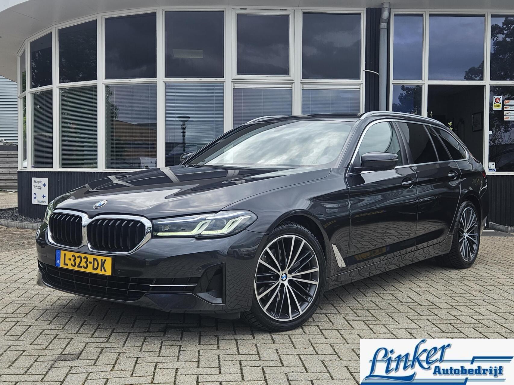 BMW 520i 520i Executive LEDER/NL-AUTO- CARPLAY 2021 - voorkant