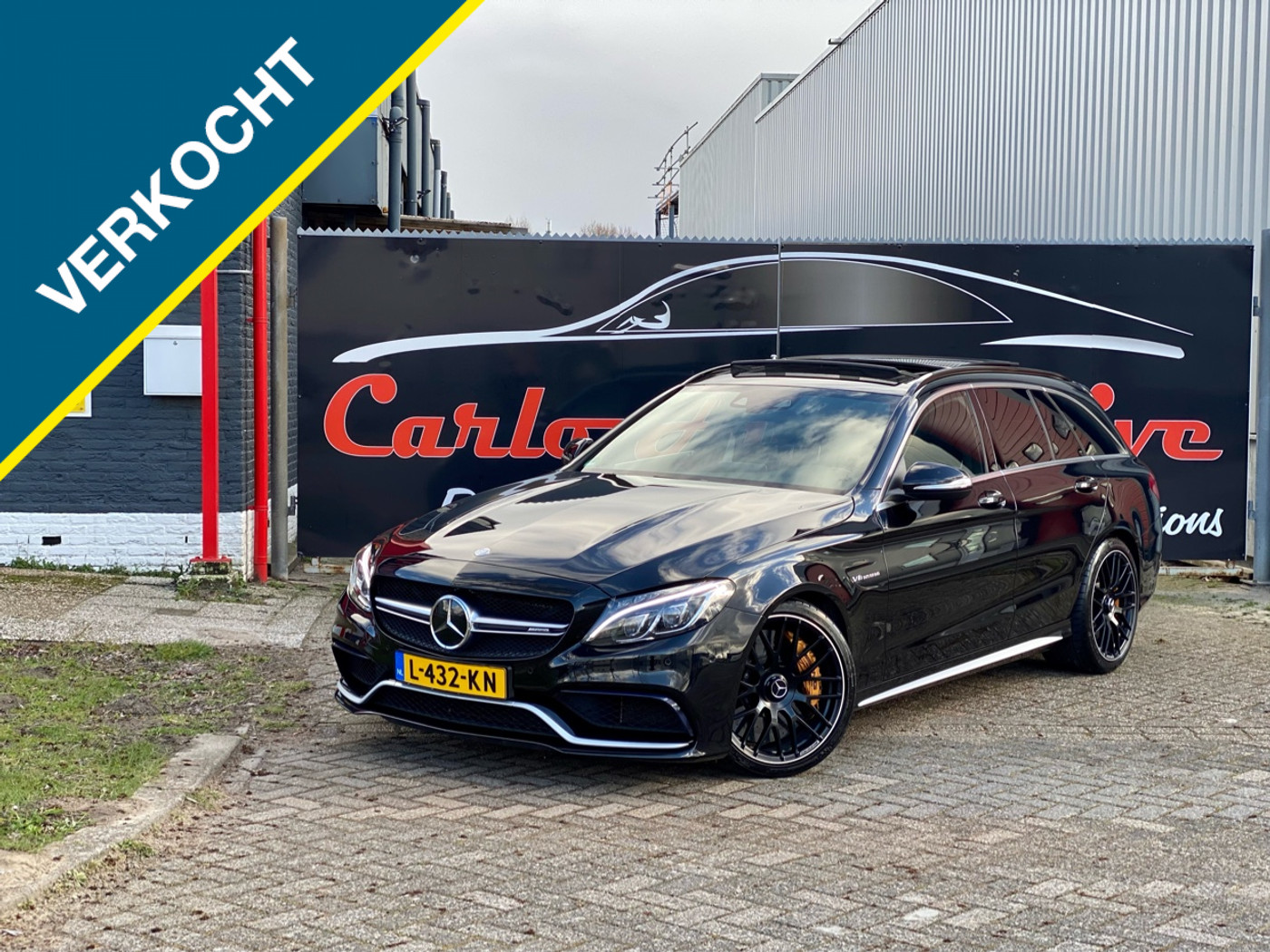 Mercedes-Benz C-klasse Estate AMG 63 S 2015 - voorkant