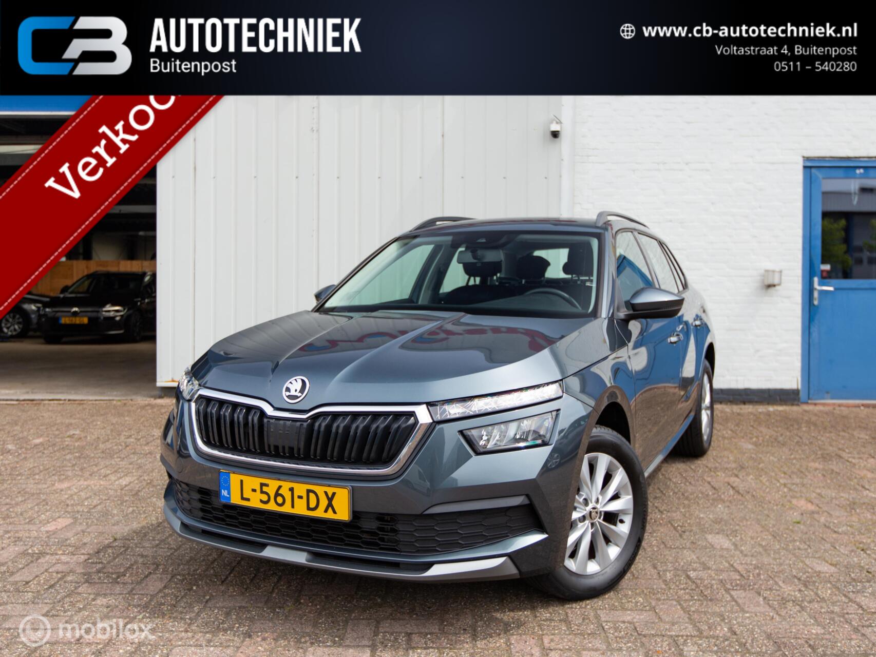 Skoda Kamiq 1.0 TSI Ambition|Orig. NL|Afleverklaar|Carplay|Led|Adaptive cruise|Geen bijkomende kosten! 2021 - voorkant