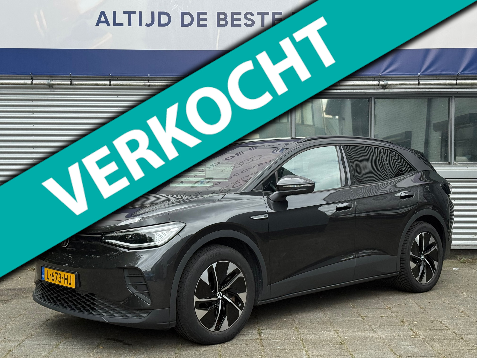 Volkswagen Id.4 Pro 150 KW Tech 77 kWh l Pano l Camera l VDOH l IZGST l 2021 - voorkant
