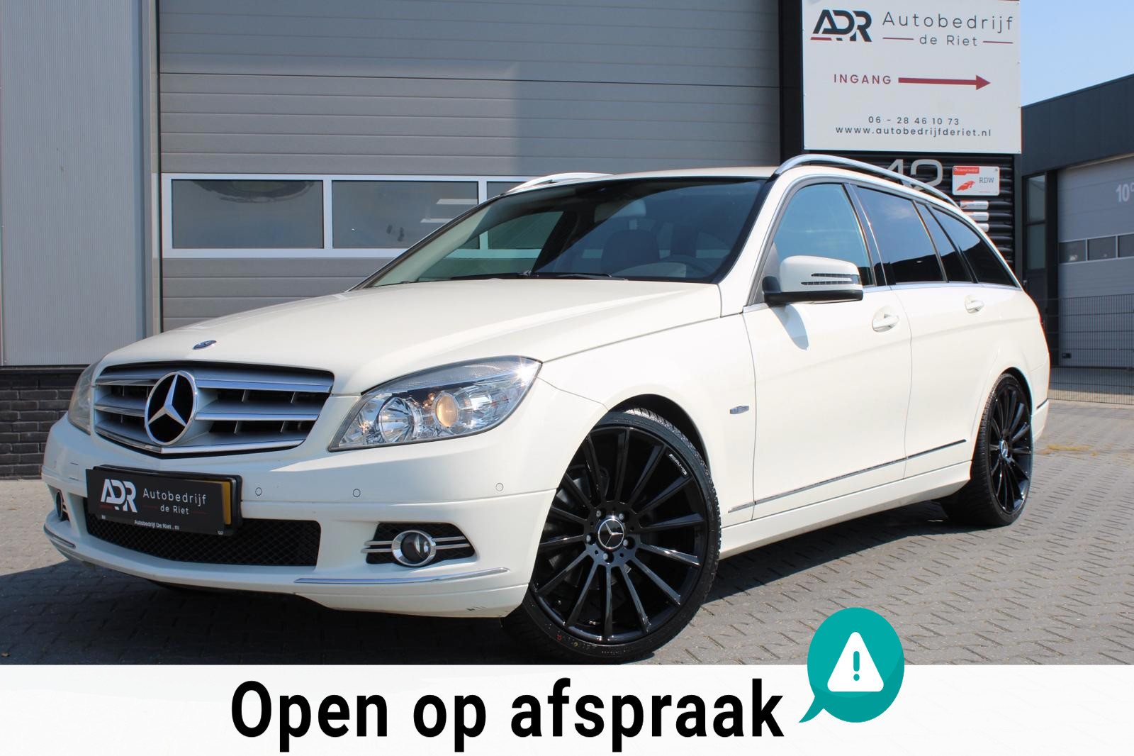 Mercedes-Benz C 180 Cgi 180 CGI Avantgarde AUTOMAAT/19''LM AMG / PDC V+A /LEER/VOLL 2011 - voorkant