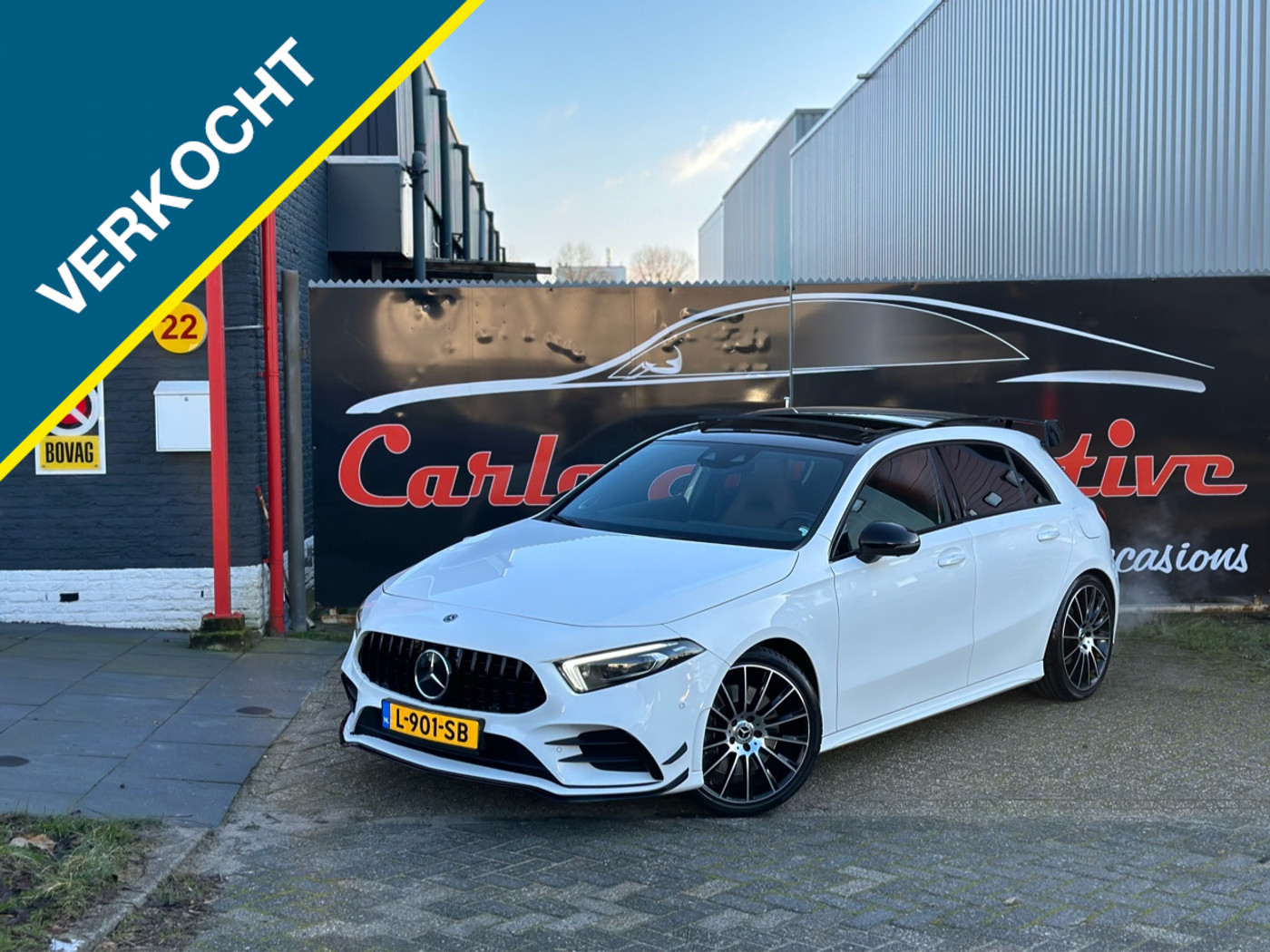 Mercedes-Benz A-klasse 250 A35 Volledig Pano leder Nap 2019 - voorkant