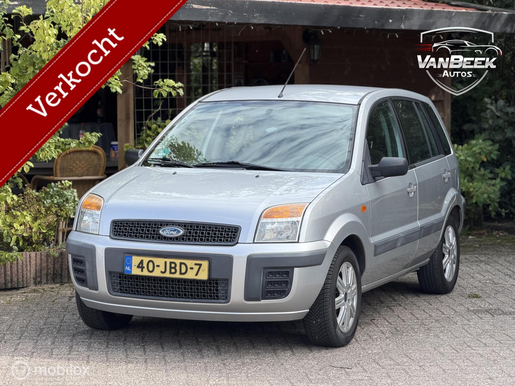 Ford Fusion 1.4-16V Cool & Sound |Apk|Grote Beurt| 2009 - voorkant