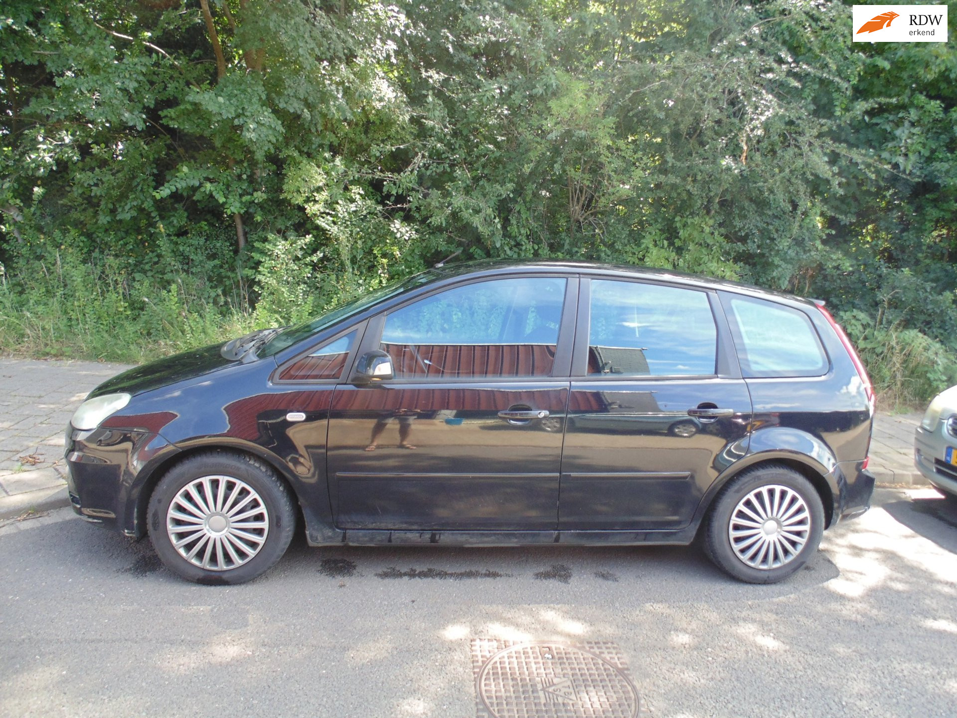 Ford Focus C-max 2.0-16V Ghia MET AIRCO TREKHAAK 2007 - voorkant