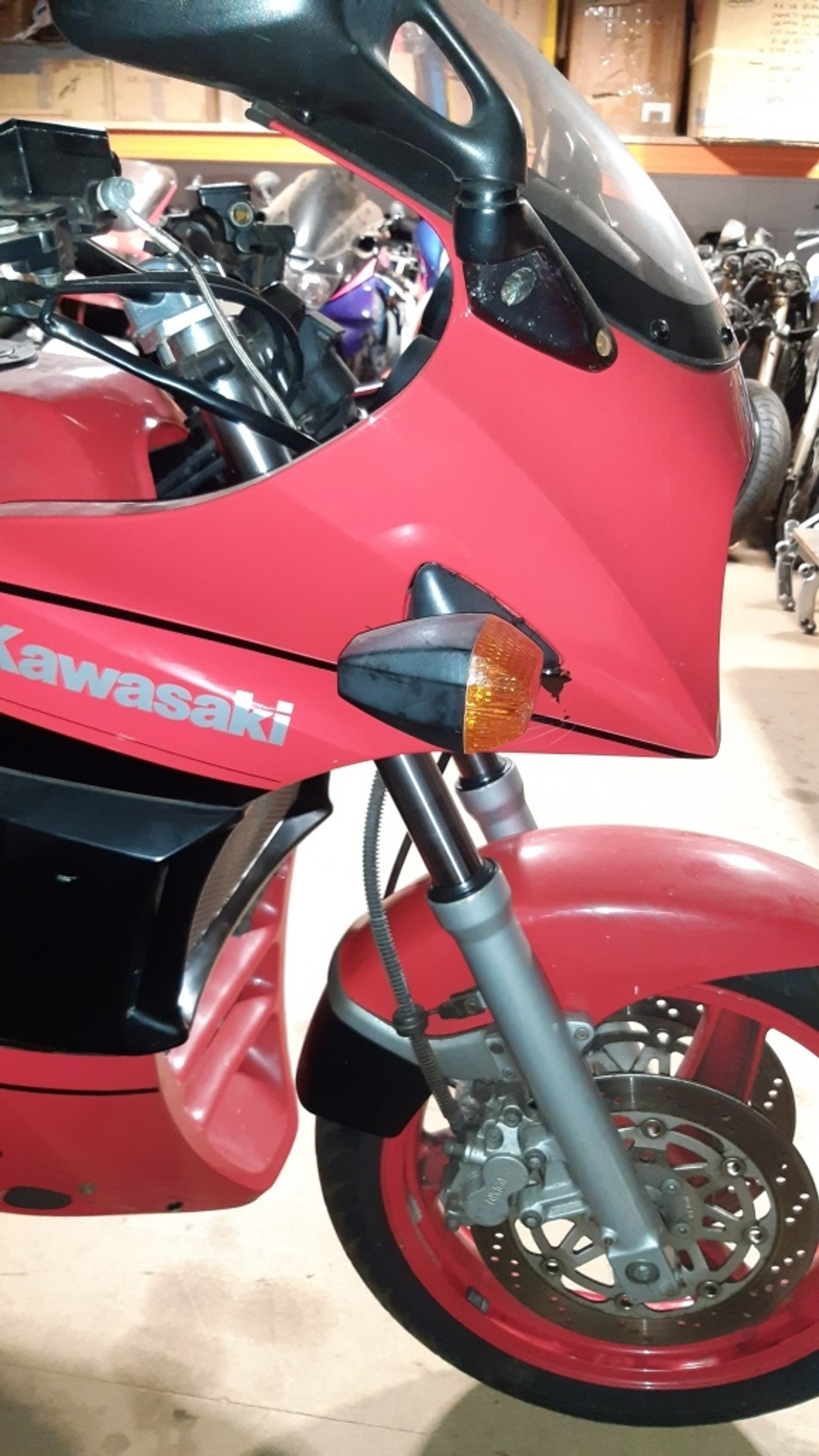 Foto van Kawasaki GPZ 900r