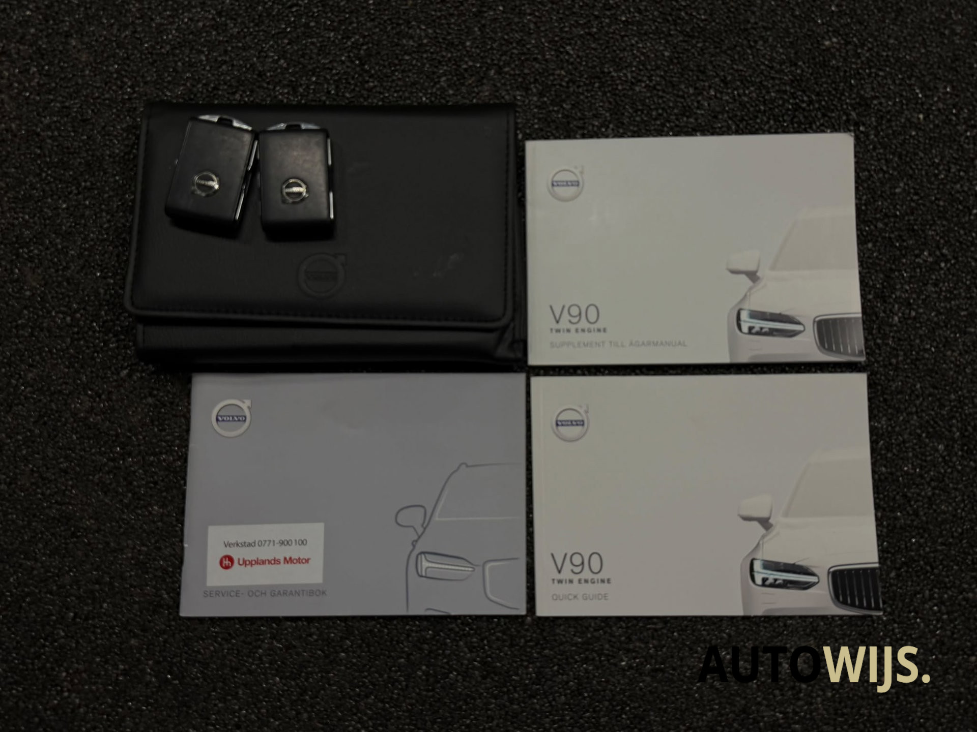 Foto van Volvo V90 T8 Twin Engine