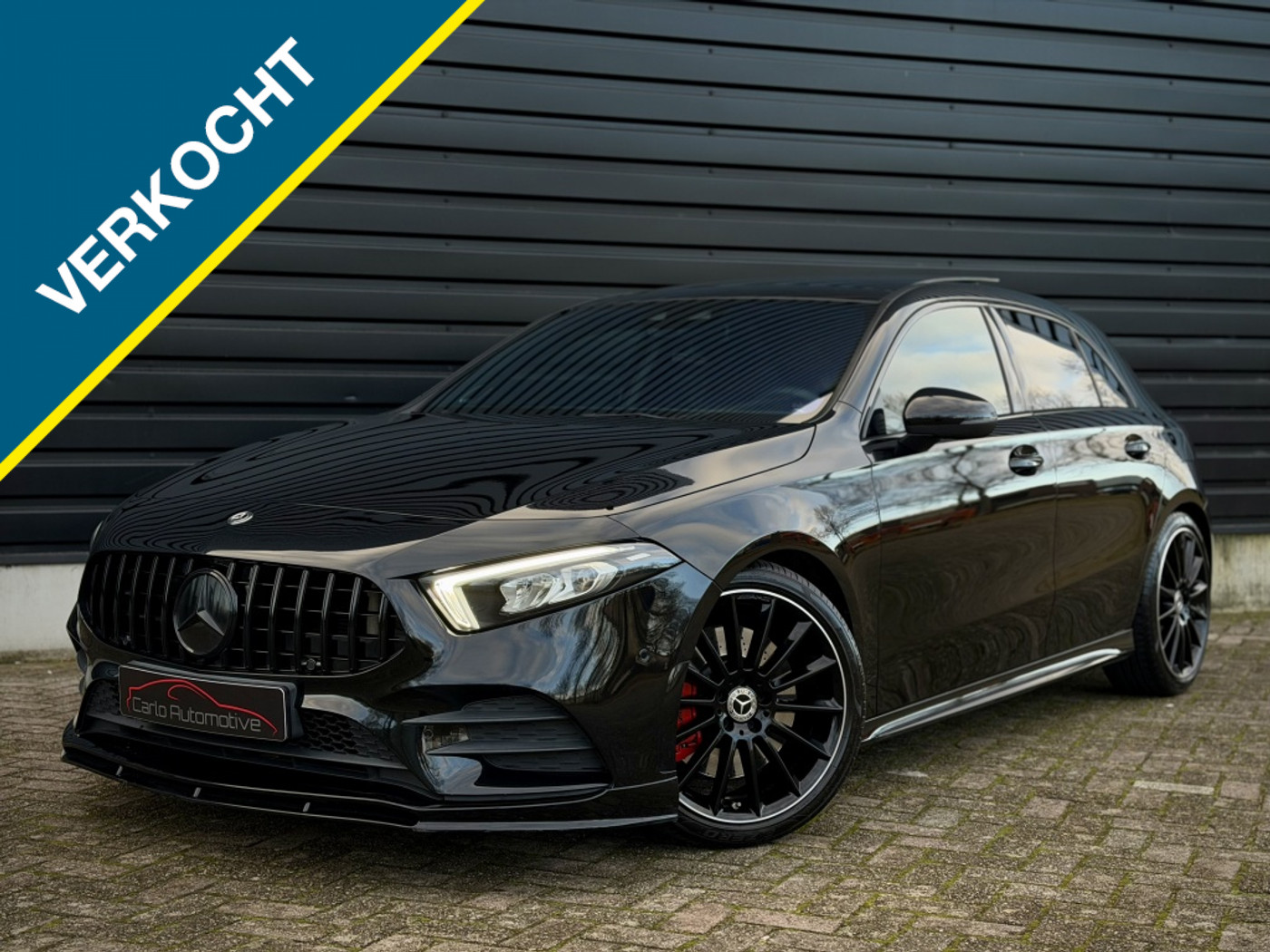 Mercedes-Benz A 250 250 AMG NIGHT|PANO|BURMESTER|BLINDSPOT|SFEER 2018 - voorkant