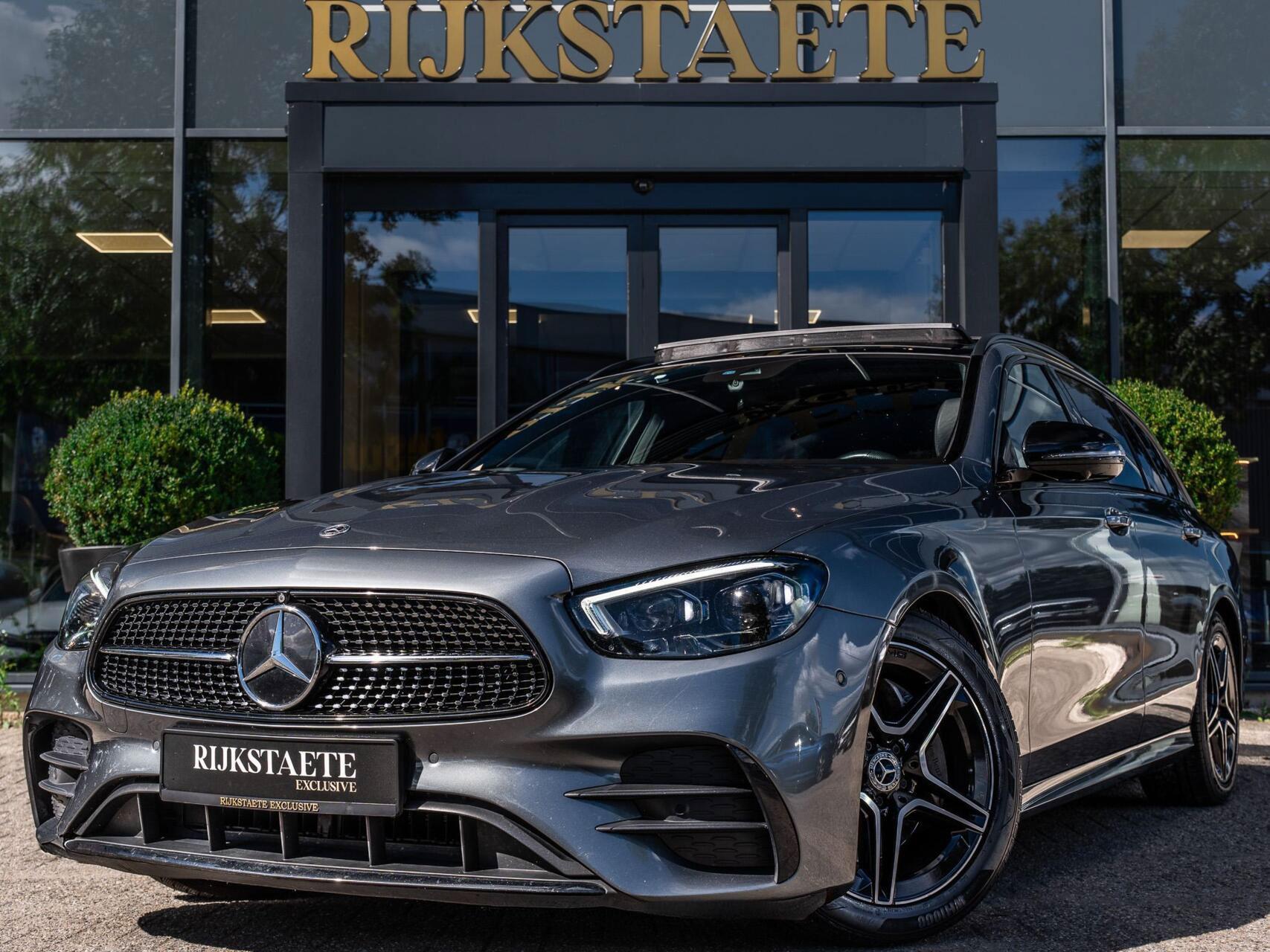 Mercedes-Benz E 200 E200 AMG Line|PANO|NAP|MEMORY|360° 2021 - voorkant