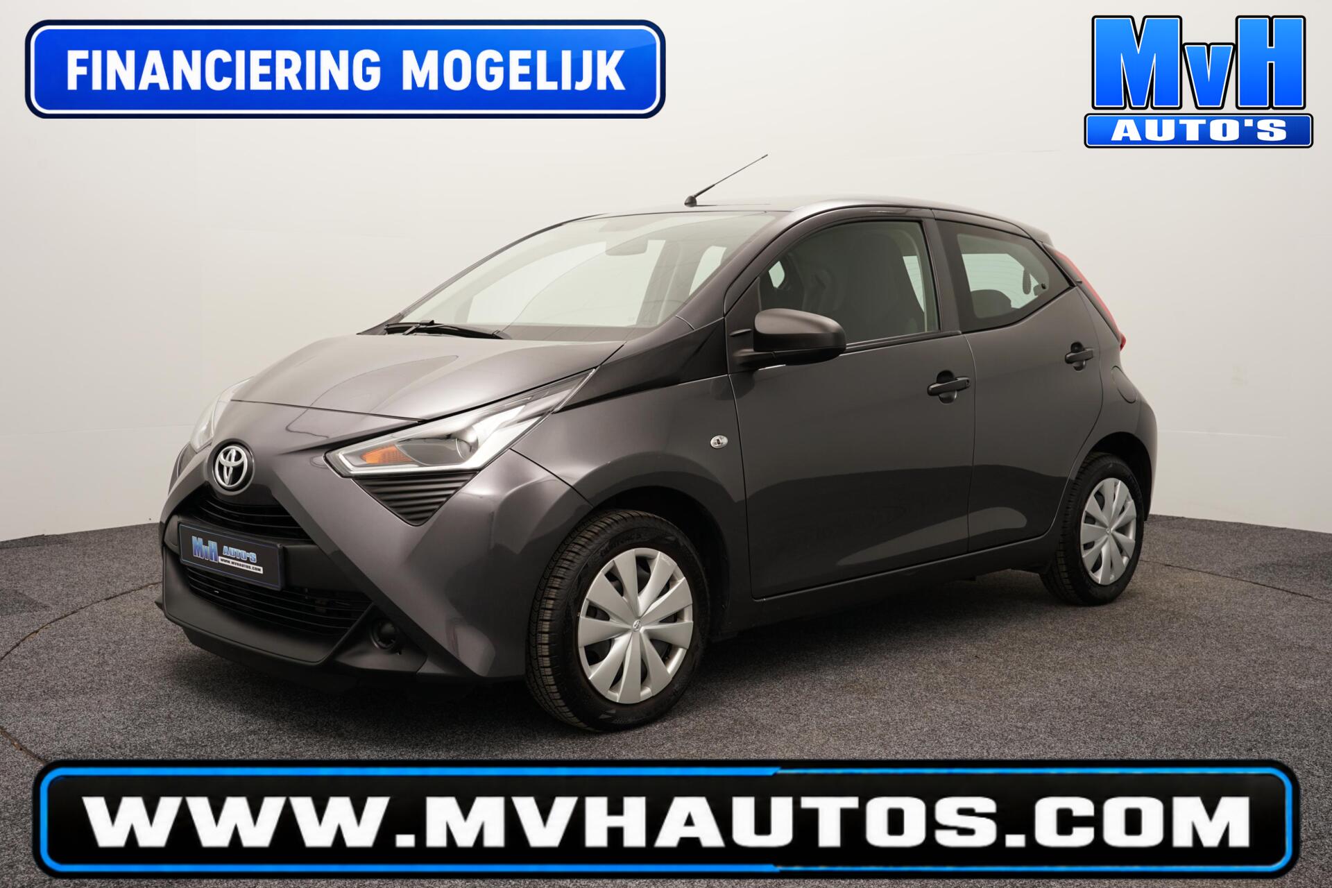 Toyota Toyota Aygo 1.0 VVT-i x-fun|AIRCO|BLUETOOTH|ORG.NL|LED|DAB 2021 - voorkant