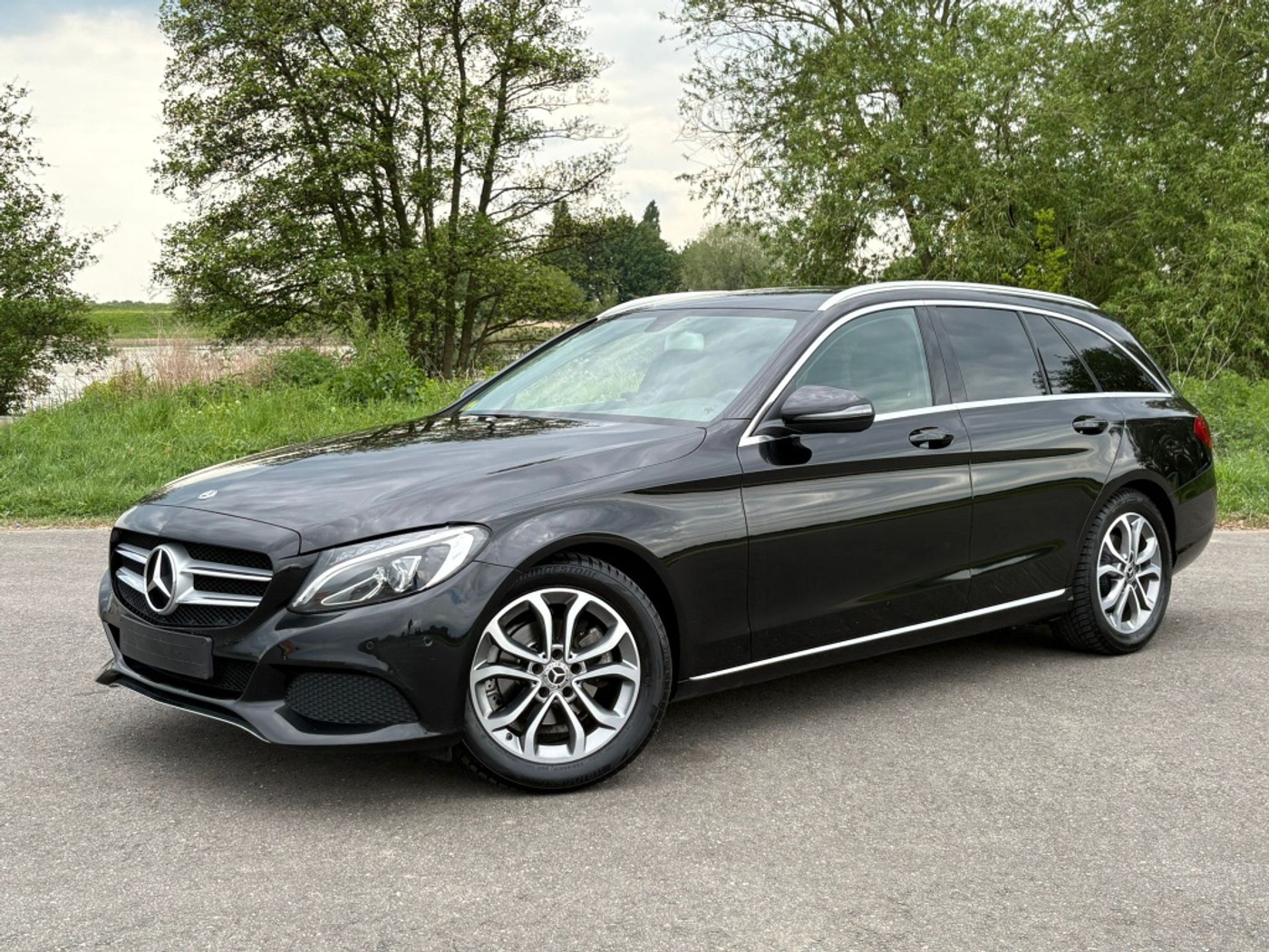 Mercedes-Benz C 180 D 180 CDI Sport Edition Leder Panormadak 2017 - voorkant