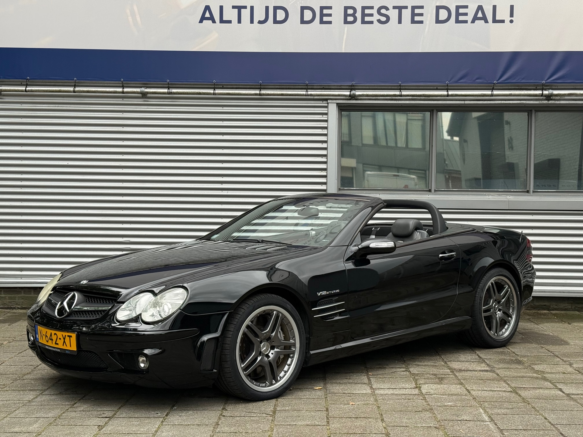Mercedes-Benz SL 65 AMG SL65 AMG V12 BiTurbo 612pk l 1of 3055 l Collectors item l Massage l Xenon l In zeer goede staat l 2006 - voorkant