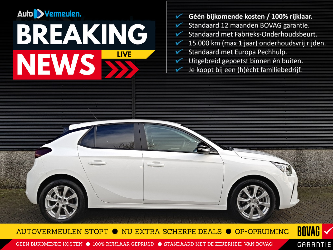 Opel Corsa 1.2 Edition 2021 - voorkant