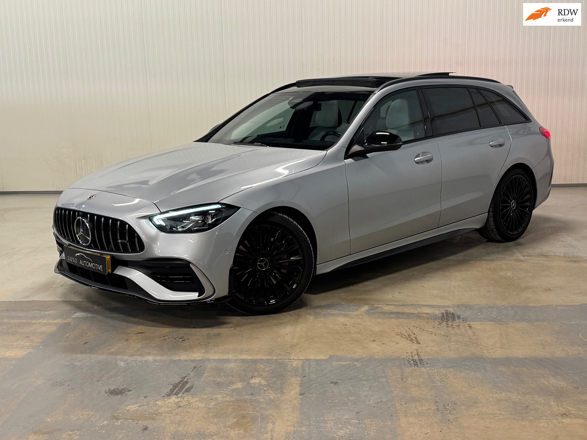 Mercedes-Benz C 200 200 Launch Edition AMG Line | NIGHT | PANO | BURMESTER | LEDER 2021 - voorkant