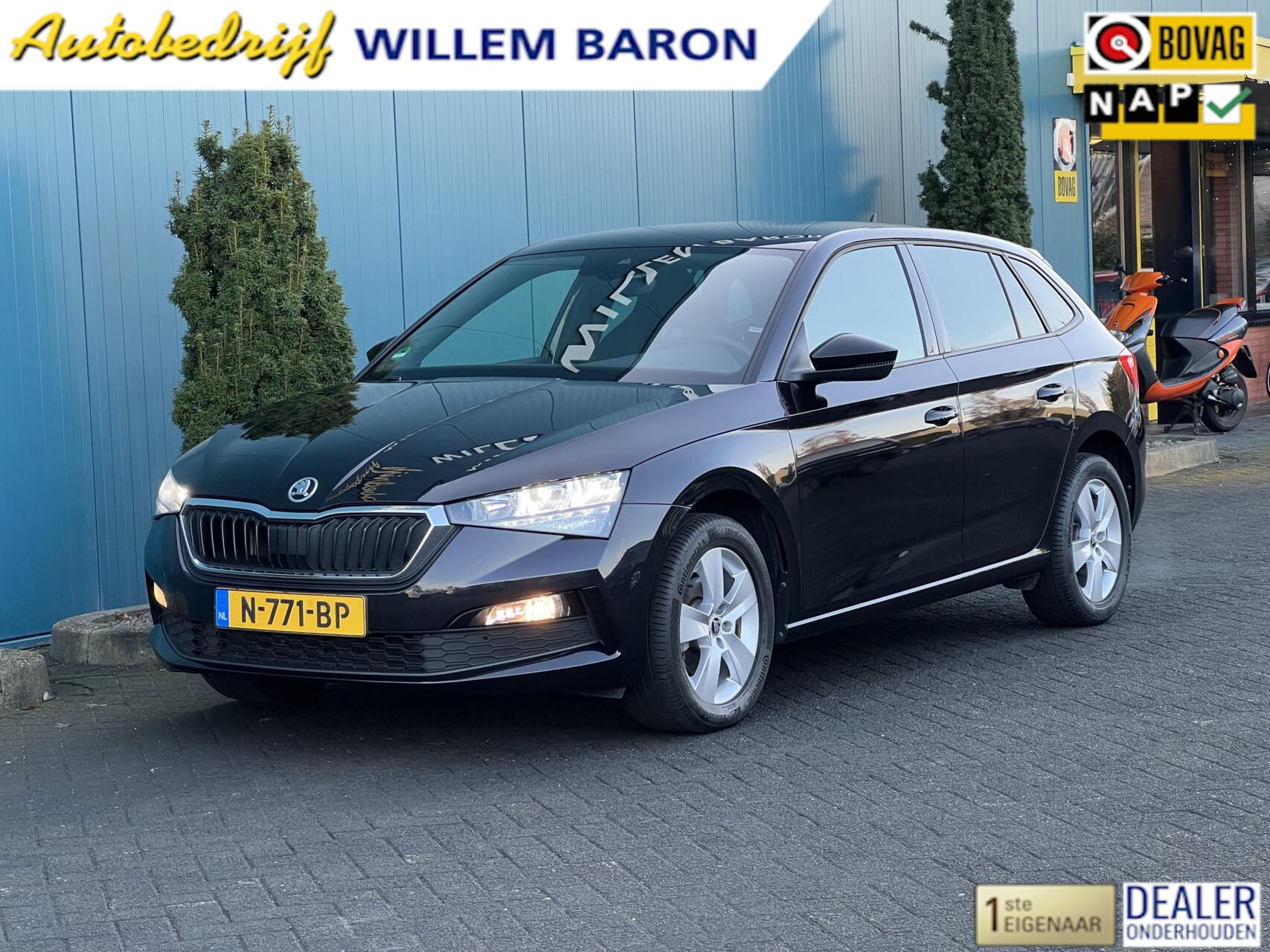 Skoda Scala 1.0 TSI Sport Business 2021 - voorkant