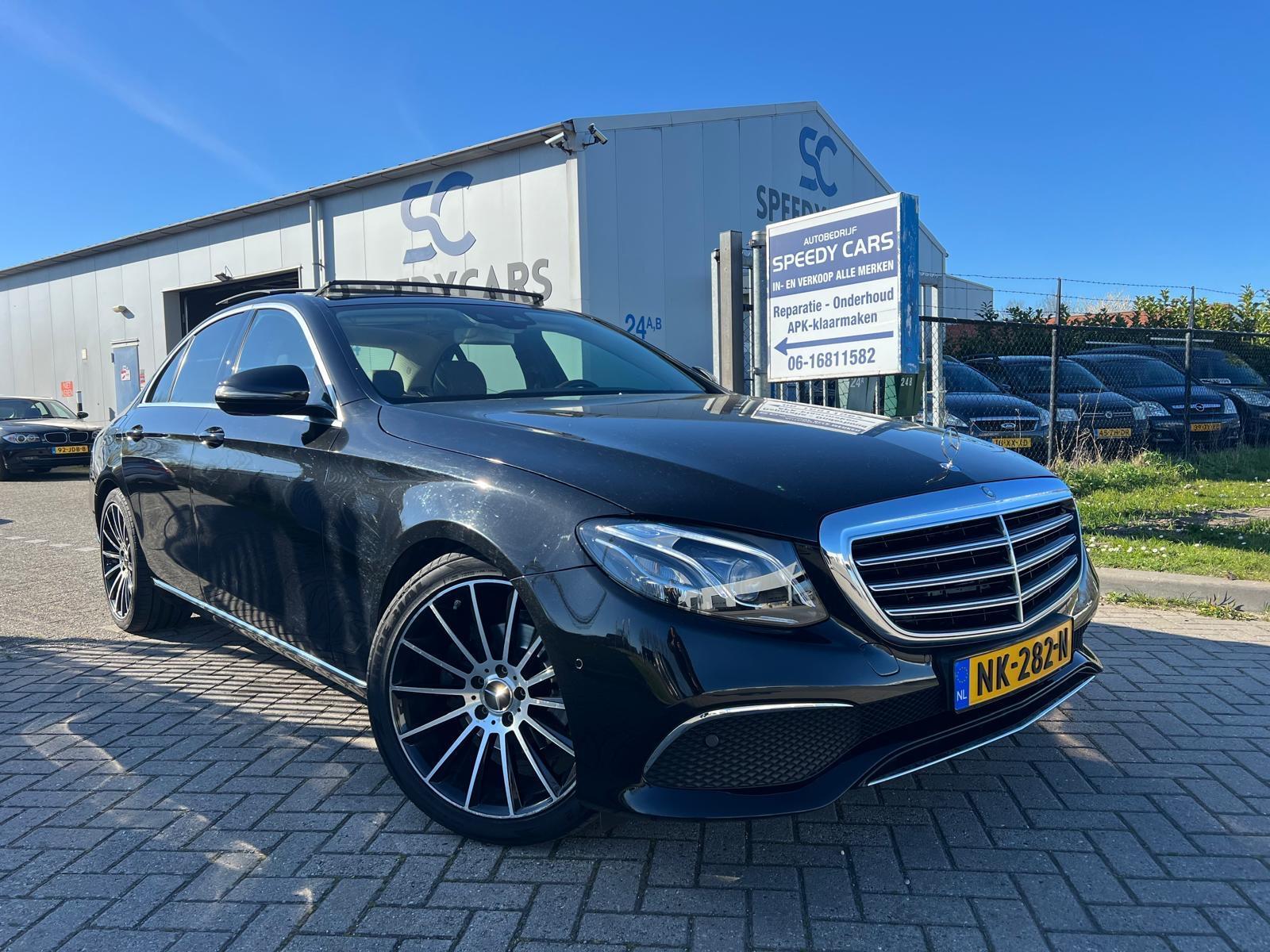 Mercedes-Benz E 220 D 220 d Prestige Plus Widescreen Pano Camera 2017 - voorkant