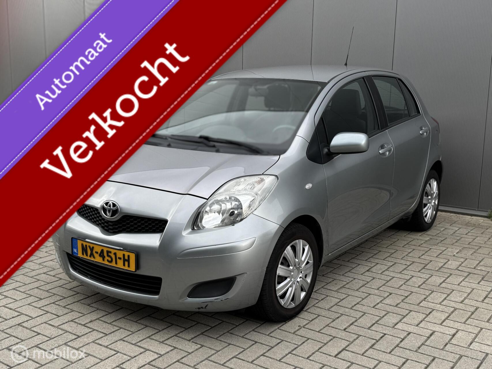 Toyota Toyota Yaris 1.3 VVTi Aspiration, AUTOMAAT, Airco, NieuweAPK 2009 - voorkant