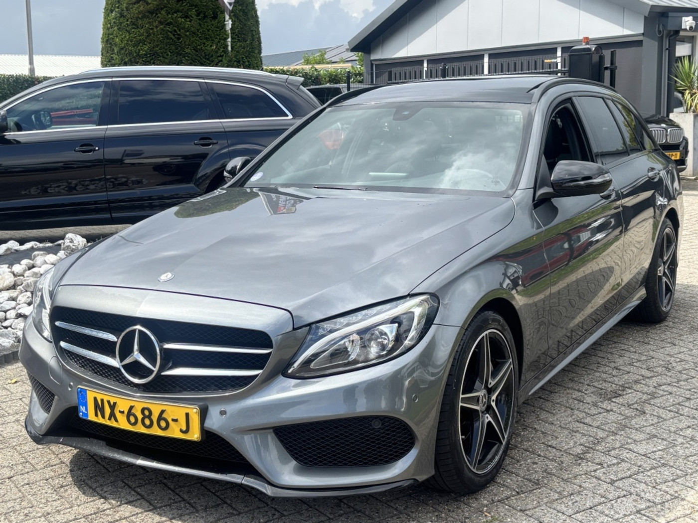 Mercedes-Benz C-klasse 180 AMG Sport Edition 2017 - voorkant