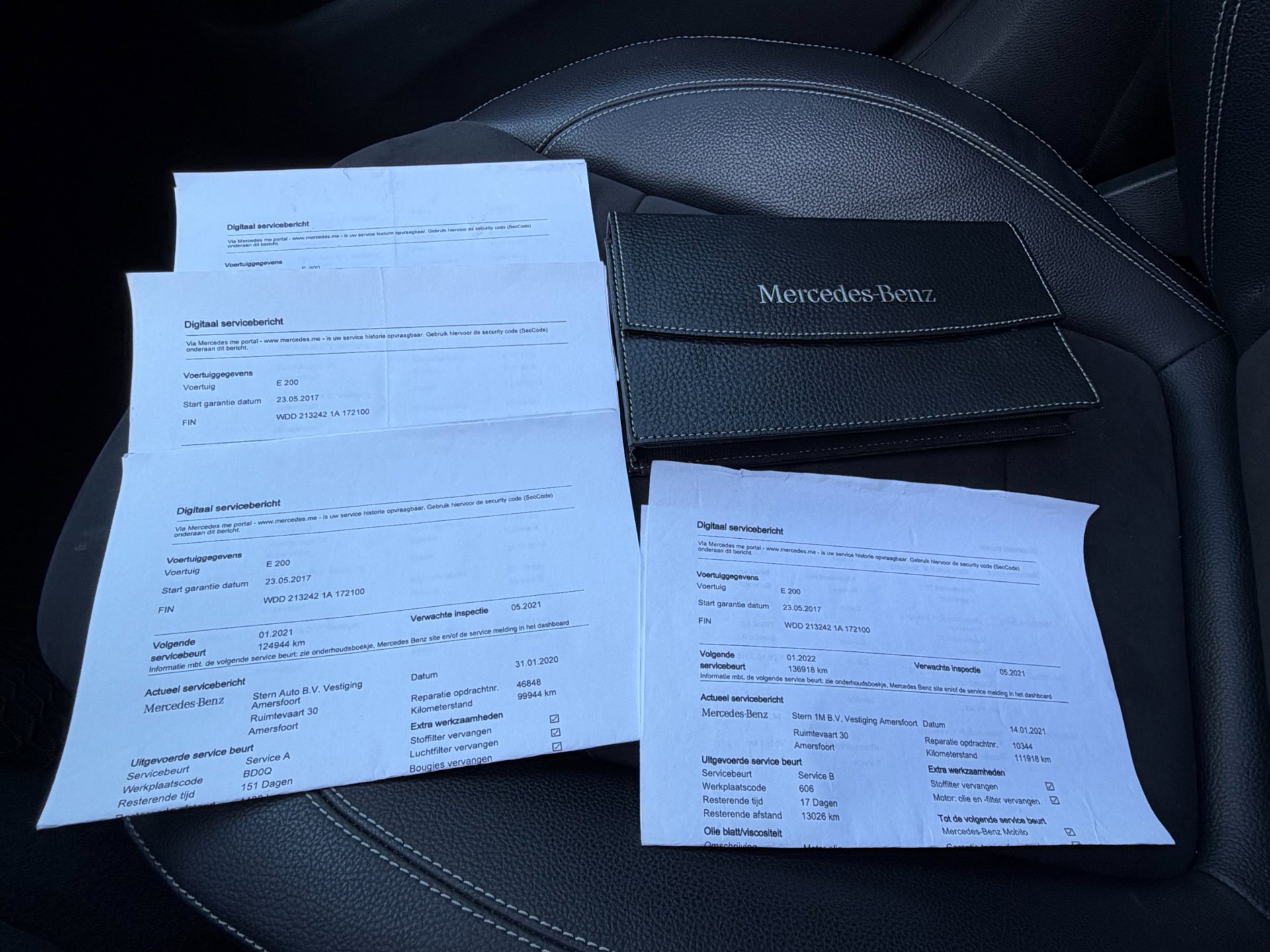 Foto van Mercedes-Benz E 200