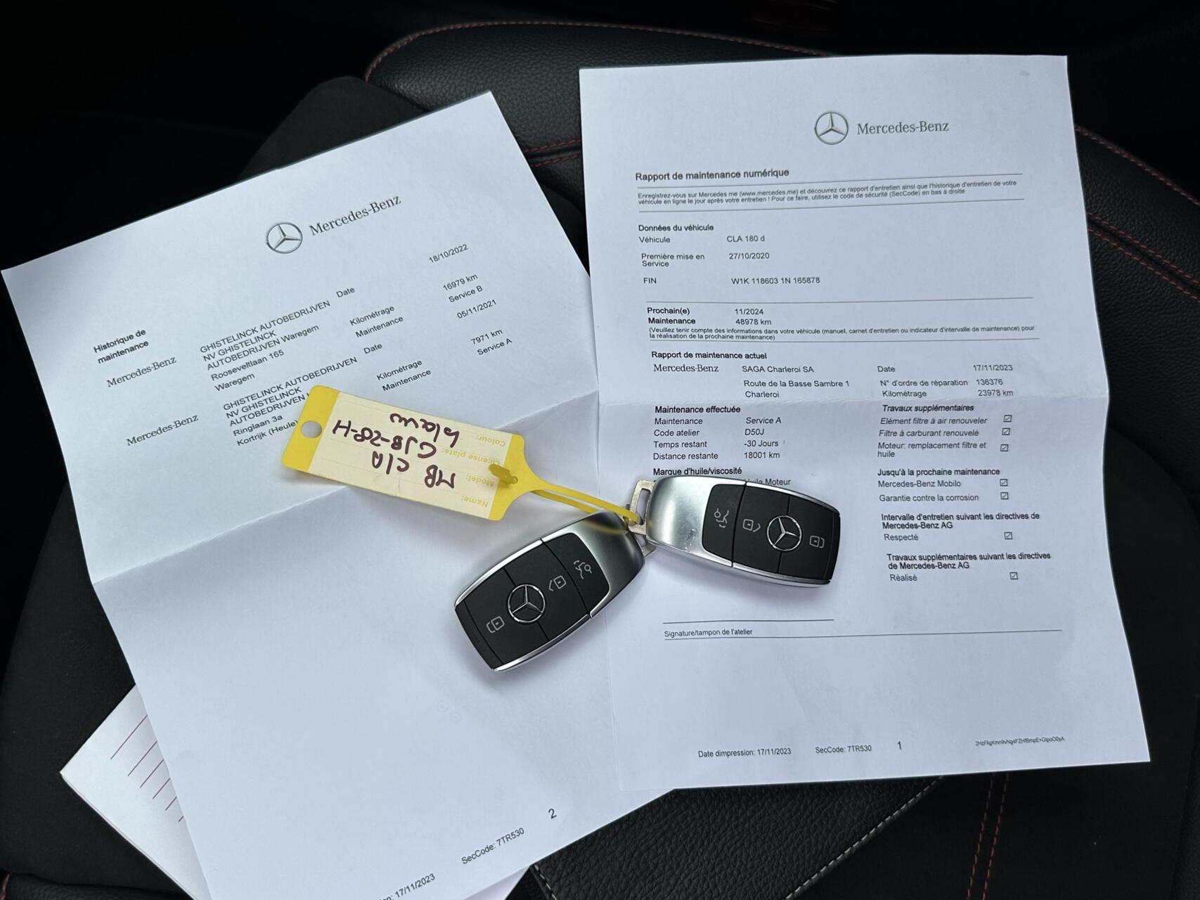 Foto van Mercedes-Benz Cla 180 D