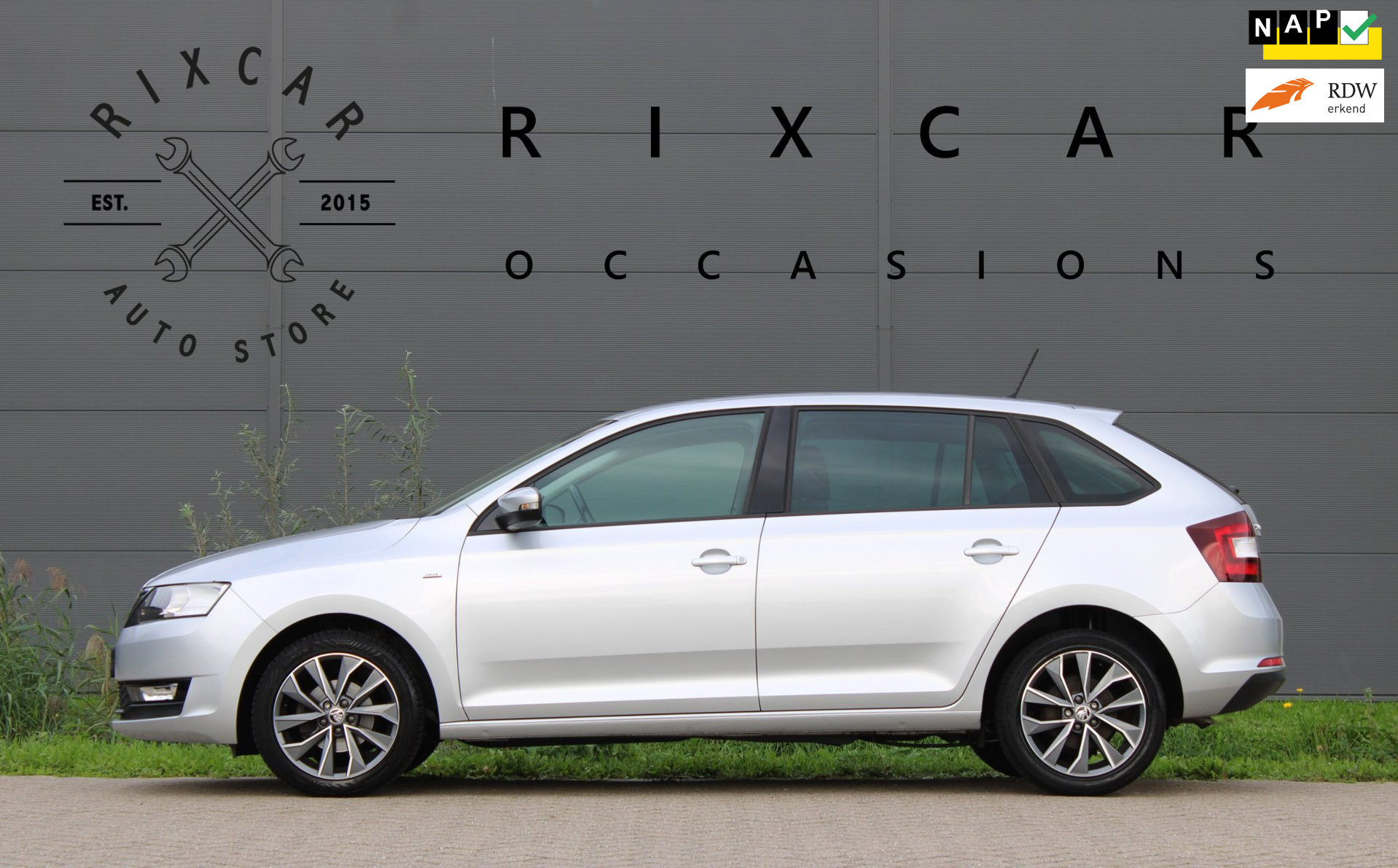 Skoda Rapid 1.0 TSI Drive Automaat Allseason Navi 1eEigenaar !!NIEUWBINNEN!! 2018 - voorkant