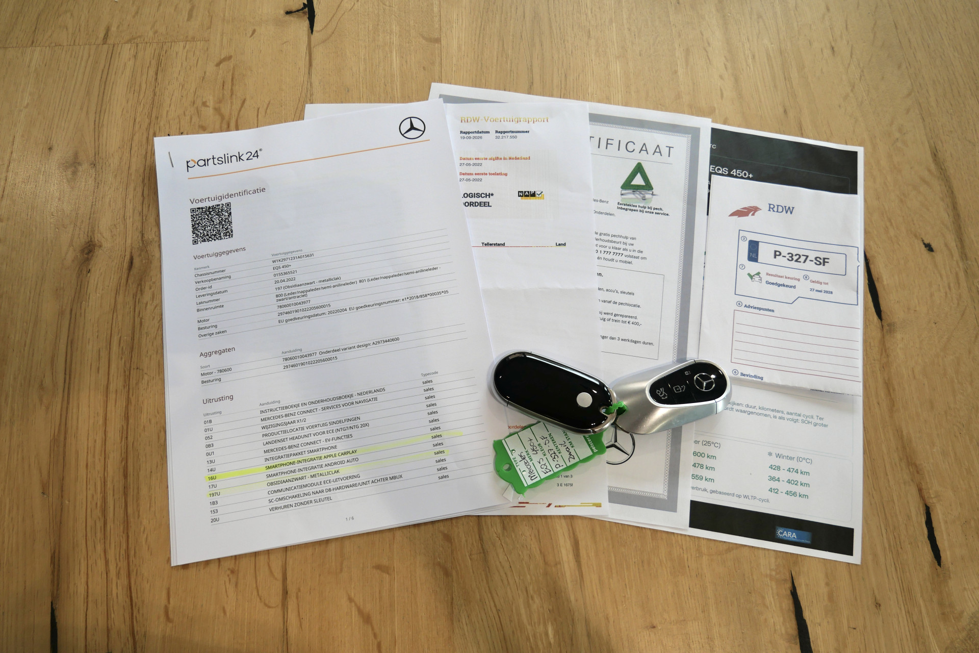 Foto van Mercedes-Benz Eqs 450+