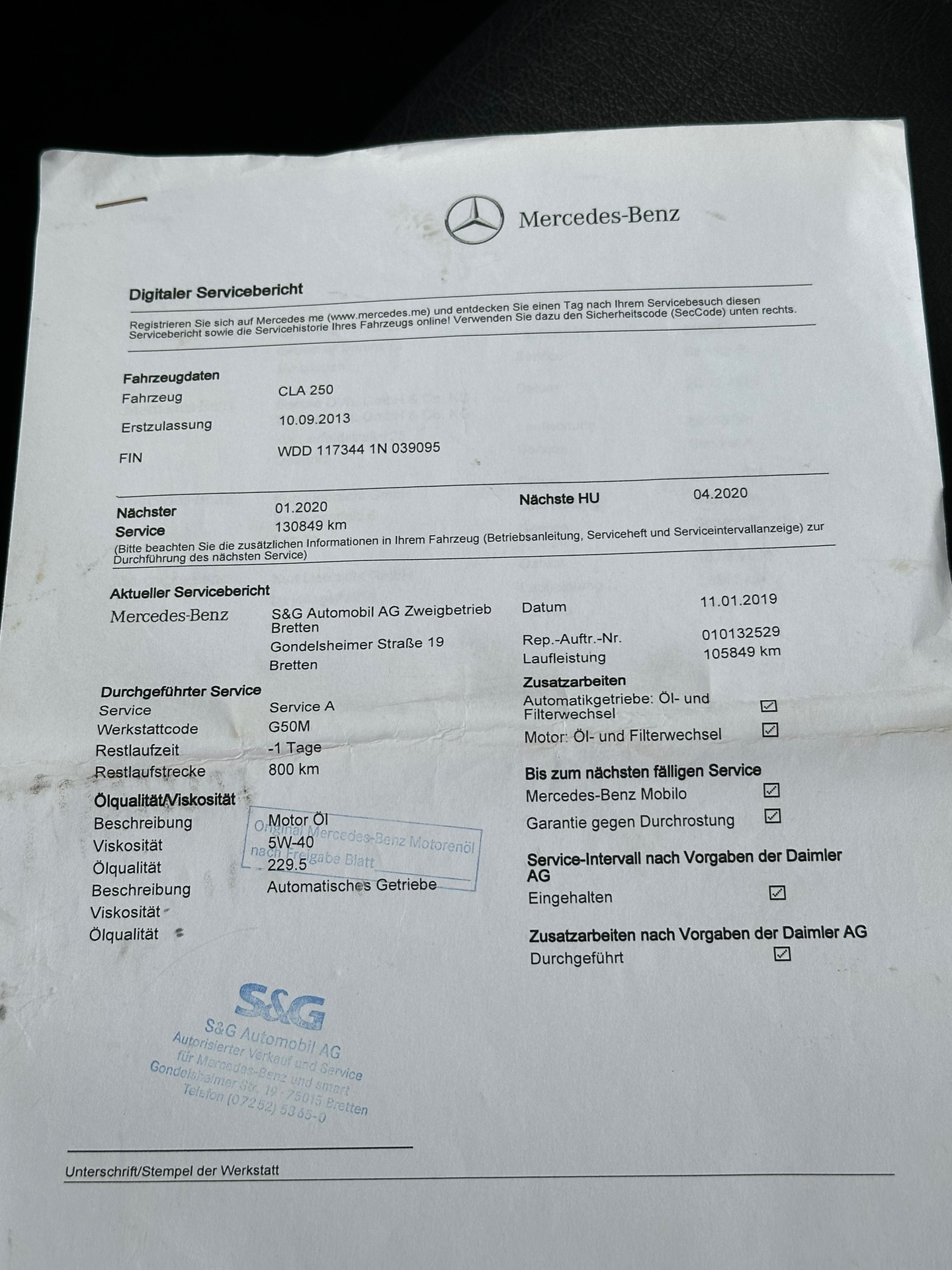 Foto van Mercedes-Benz Cla 250