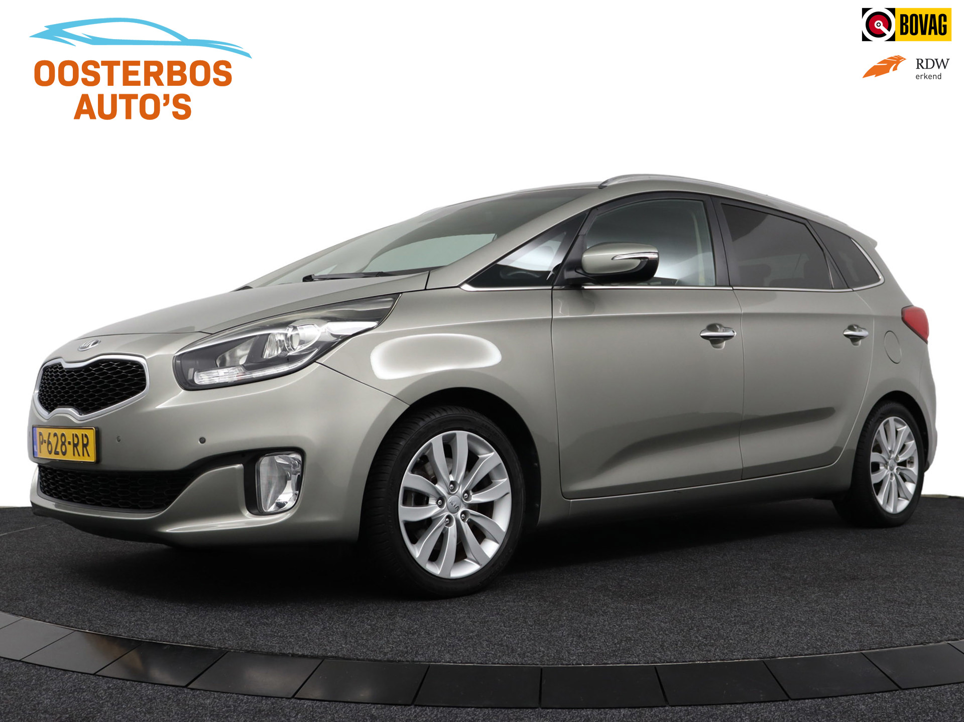 Kia Carens 1.6 GDi DynamicLine MPV 7-zitplaatsen/ECC/Navi 2016 - voorkant