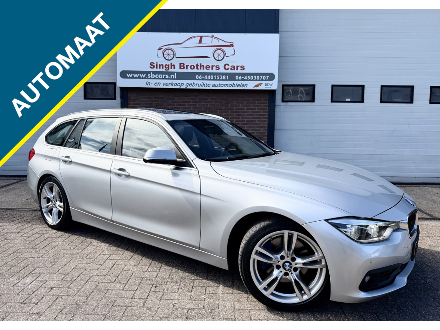 BMW 330i 330i Aut/Luxury/Carplay/Pano/Inruil mog!! 2015 - voorkant