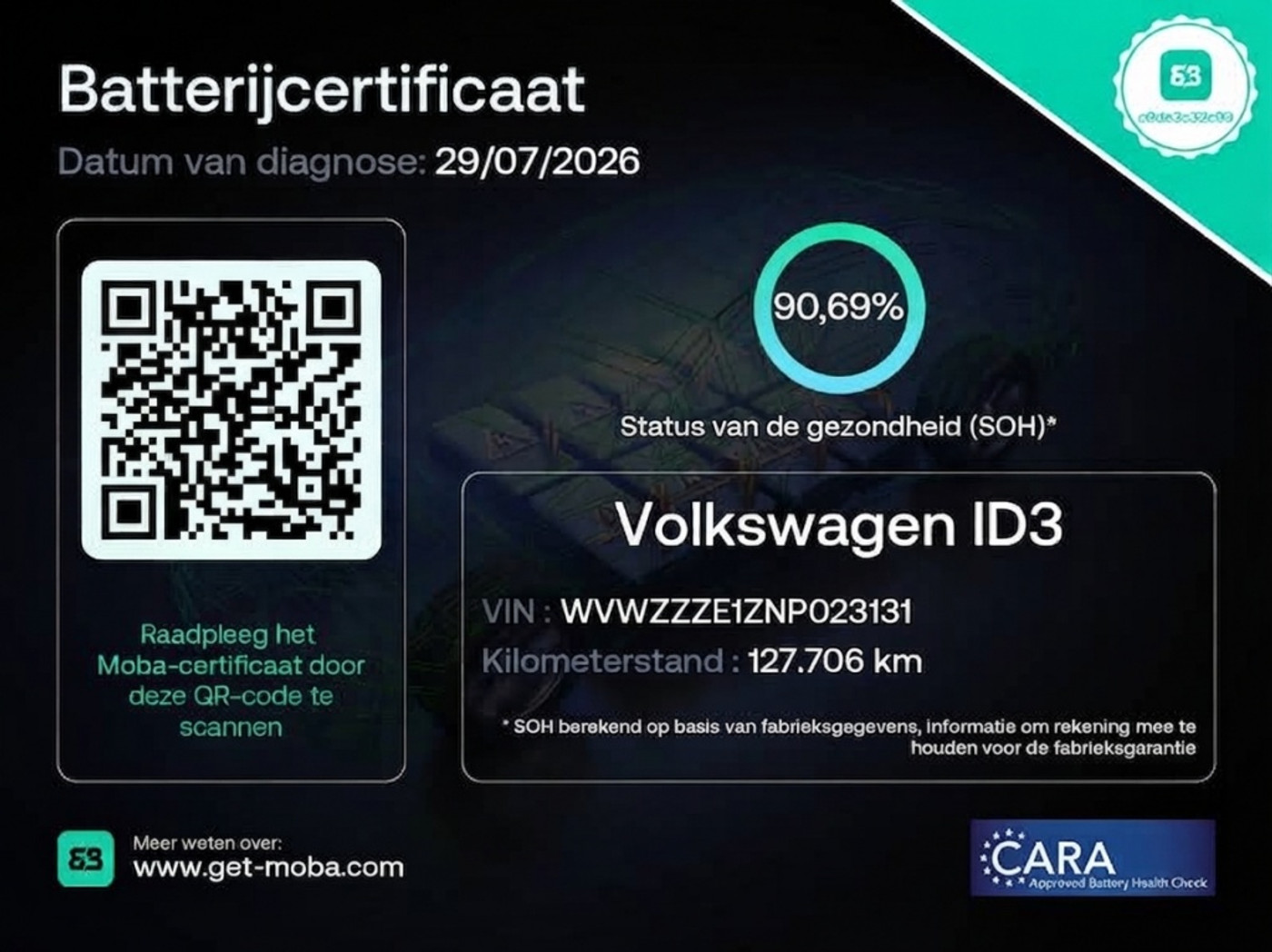 Foto van Volkswagen Id.3 Pro 107 KW