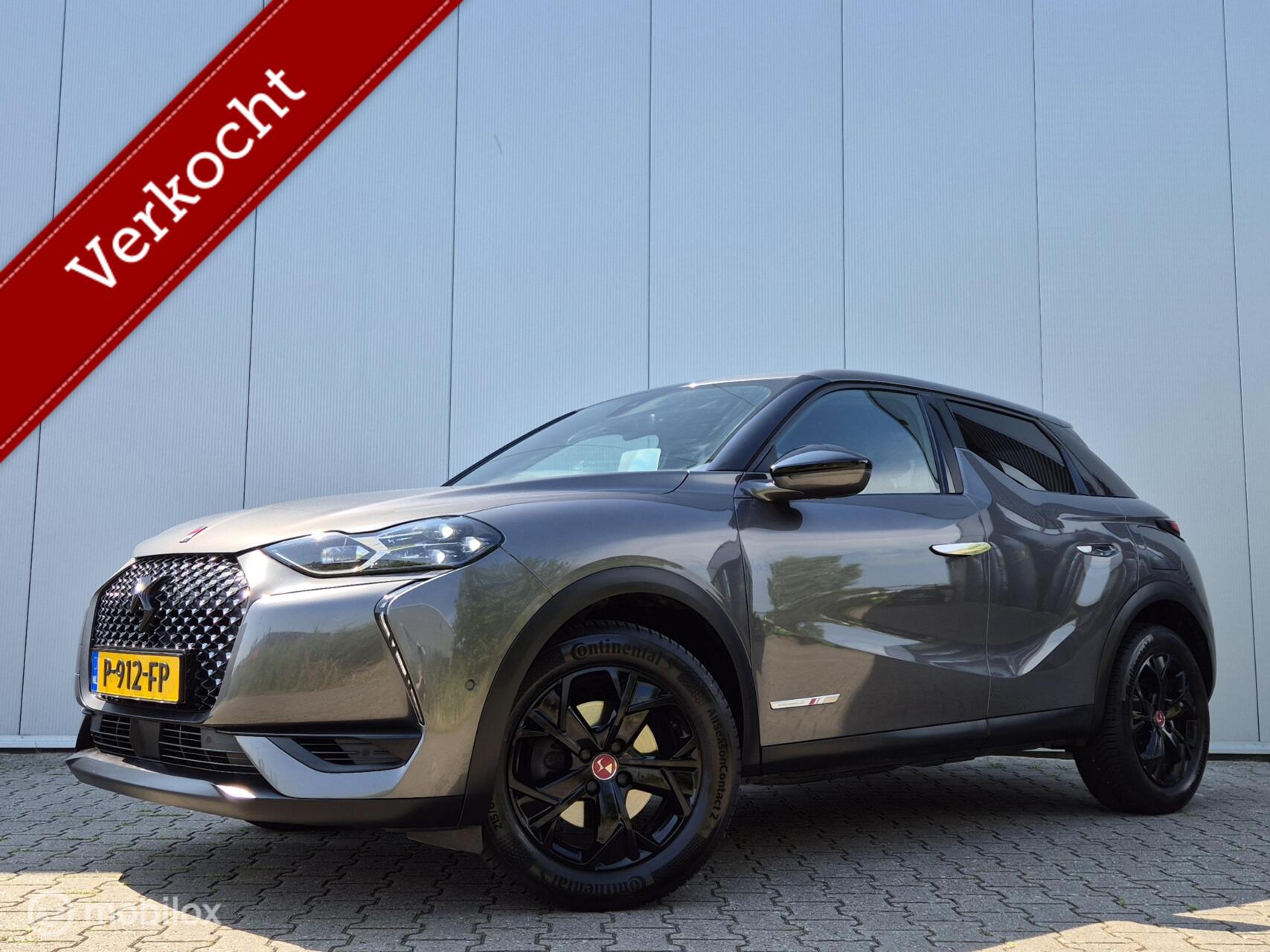 DS Ds3 Crossback 1.2 PERFORMANCE LINE/ALCANTARA/HEAD-UP/FULL LED/CAMERA/STOELVERWARMING/CAMERA/17''LMV 2020 - voorkant