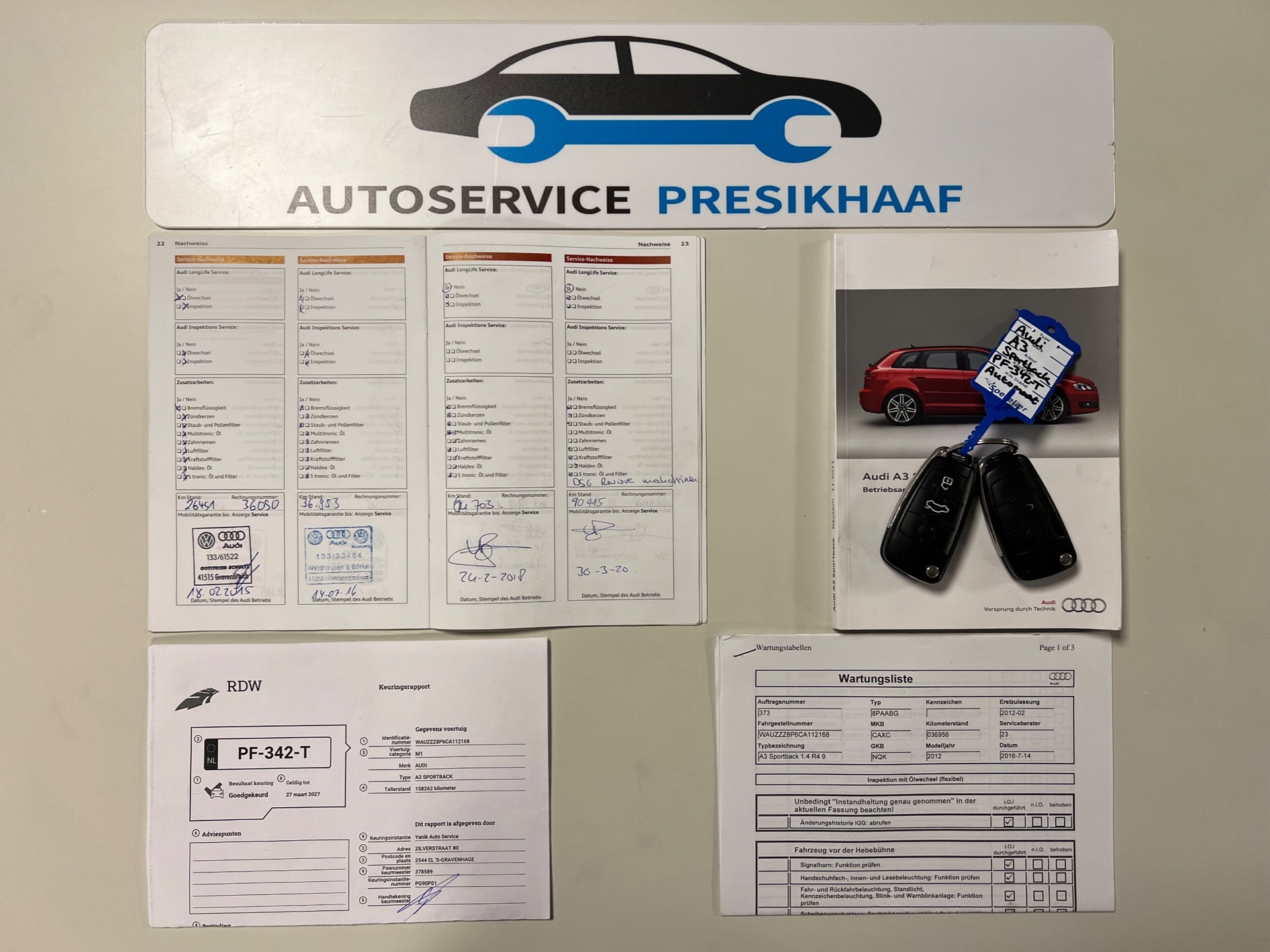 Foto van Audi A3 Sportback
