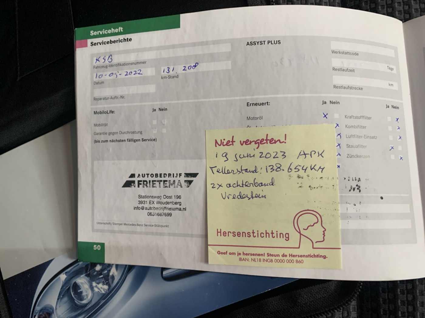 Foto van Mercedes-Benz B 170