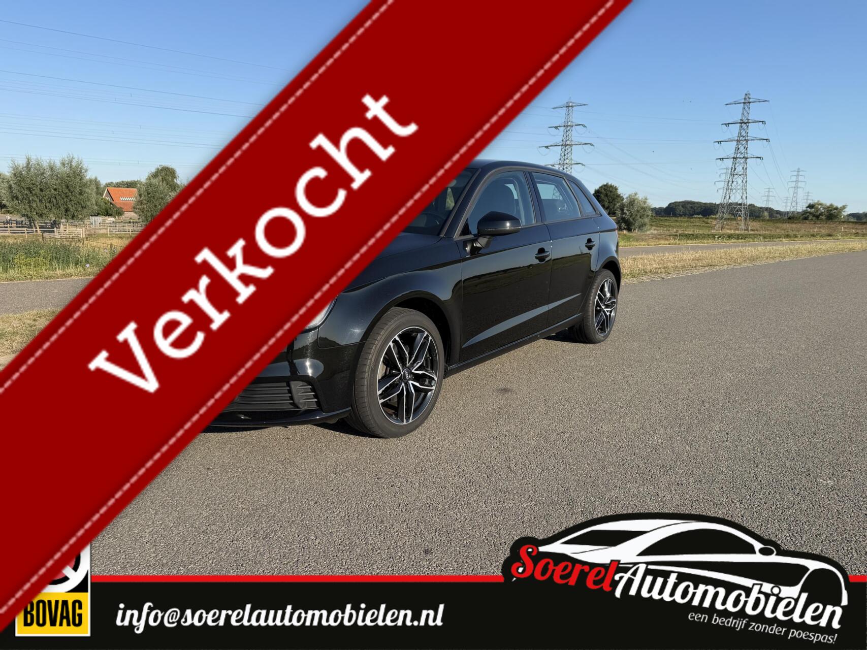 Audi A3 Sportback TFSI, 5 d automaat onderh aanwezig 117537km 2018 - voorkant