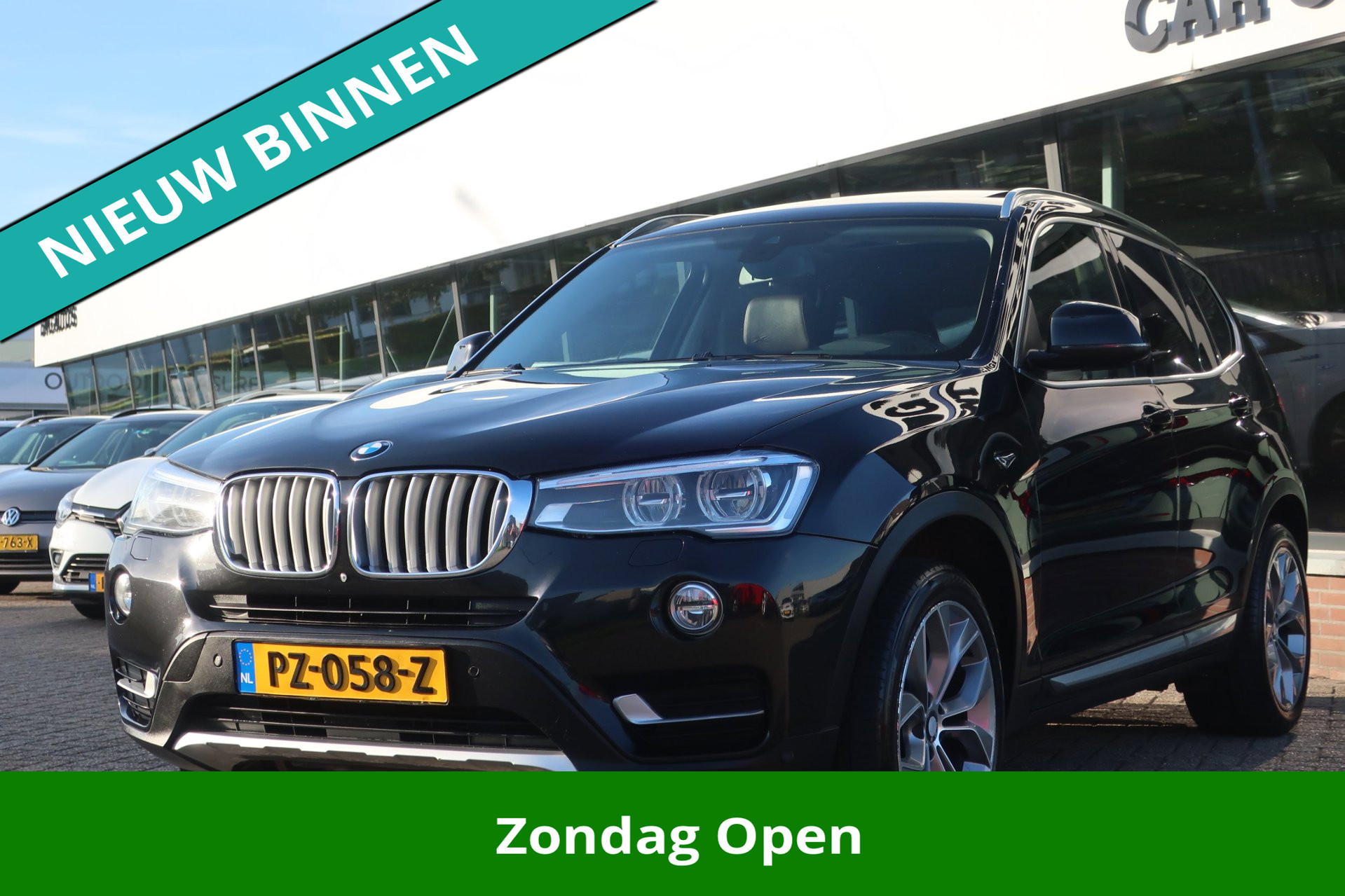 BMW X3 Xdrive20d XDrive20d Centennial High Executive 2e EIG_LED_PANO_CAM_KEYLESS_19-INCH. 2016 - voorkant
