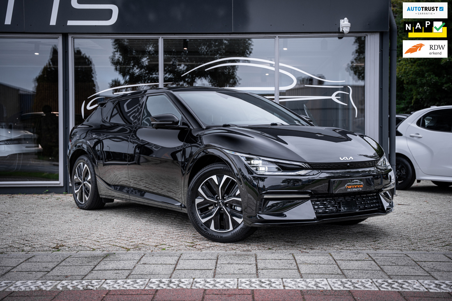 Kia Ev6 GT-Line 77.4 kWh|Pano|ACC|HUD|Lane Assist|Memory|Meridian Audio| 2022 - voorkant