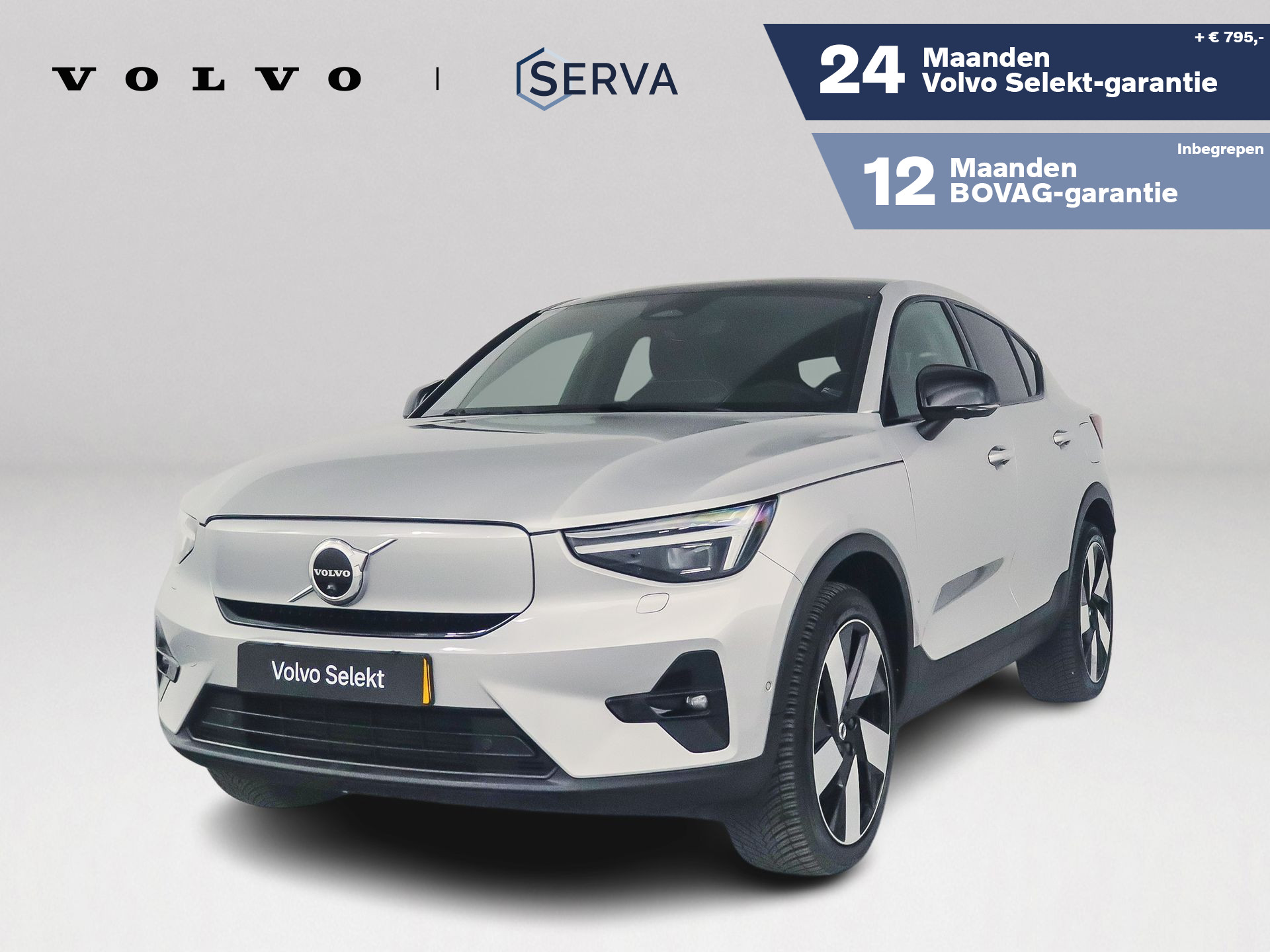 Volvo C40 Recharge Ultimate 69 kWh | Panoramadak |  360° camera | Harman Kardon | Stoel- en stuurverwarming 2022 - voorkant