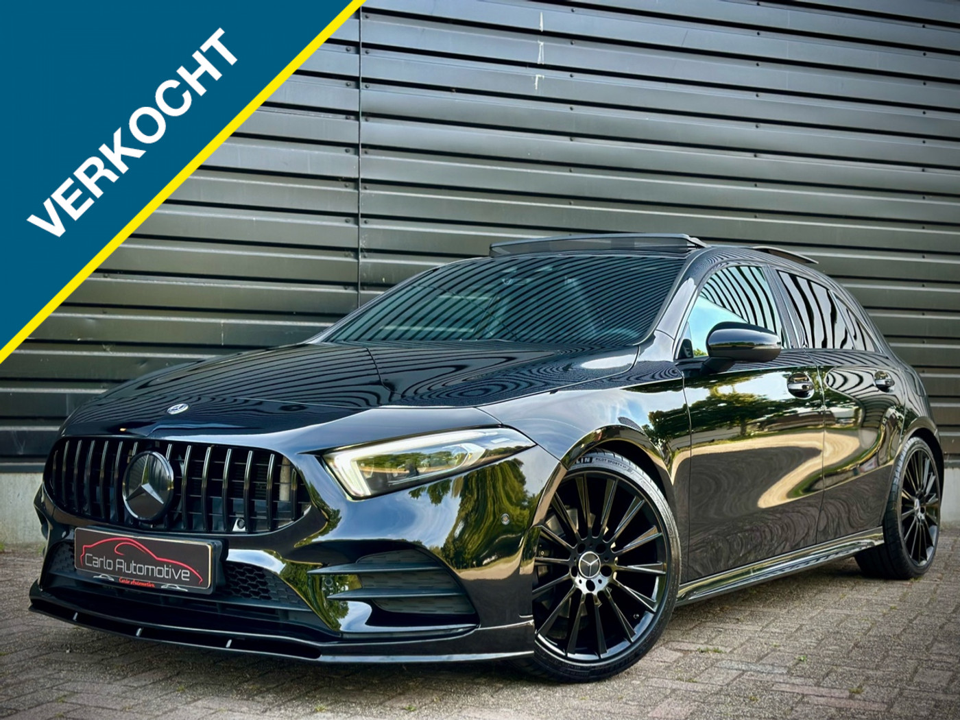Mercedes-Benz A 200 200 AMG A35 PANO|MEMORY|SFEER|NIGHT|CAMERA 2019 - voorkant