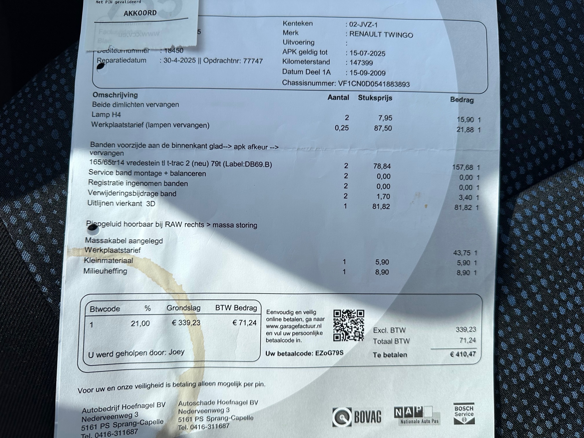 Foto van Renault Twingo