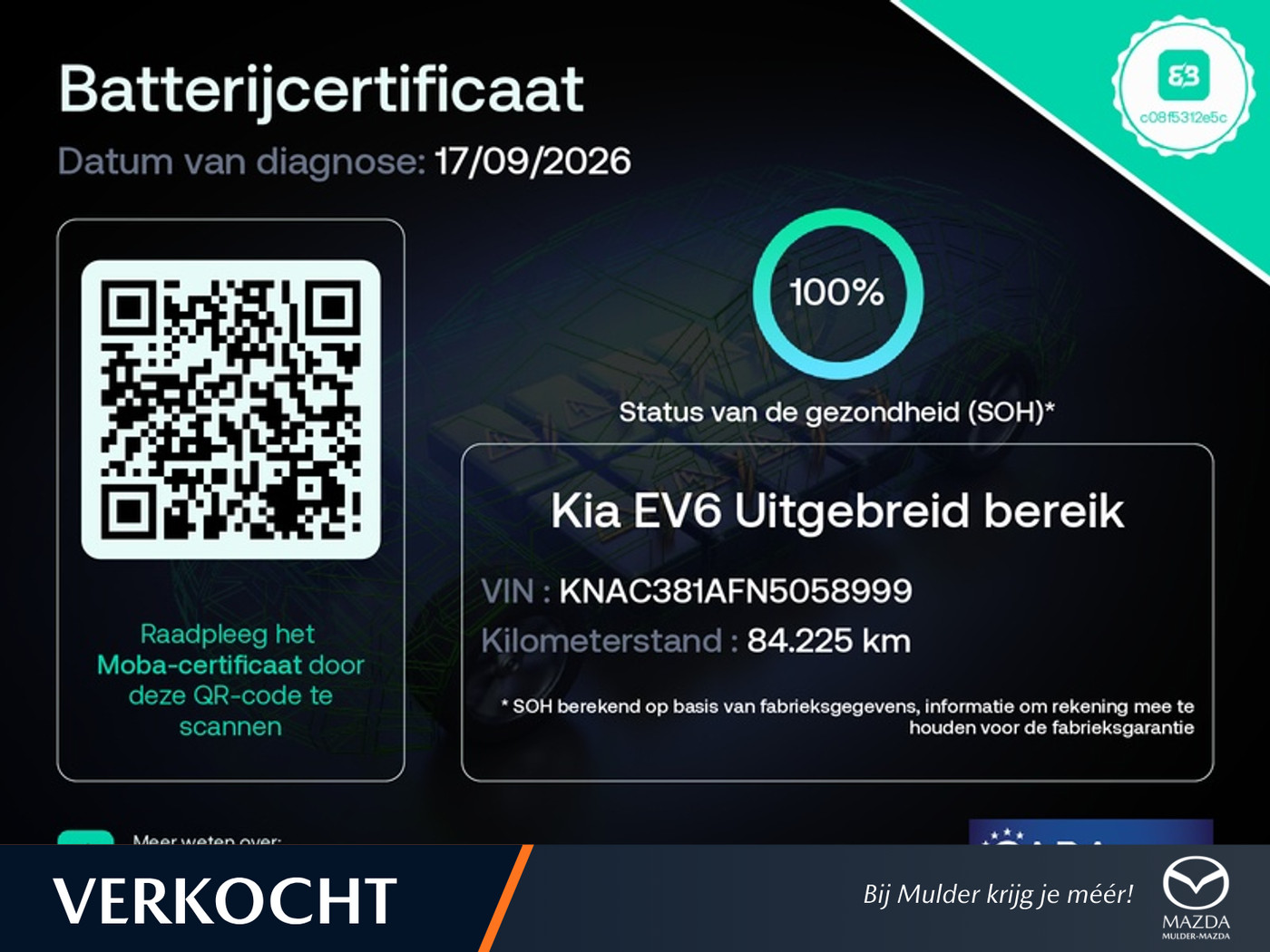 Foto van Kia Ev6