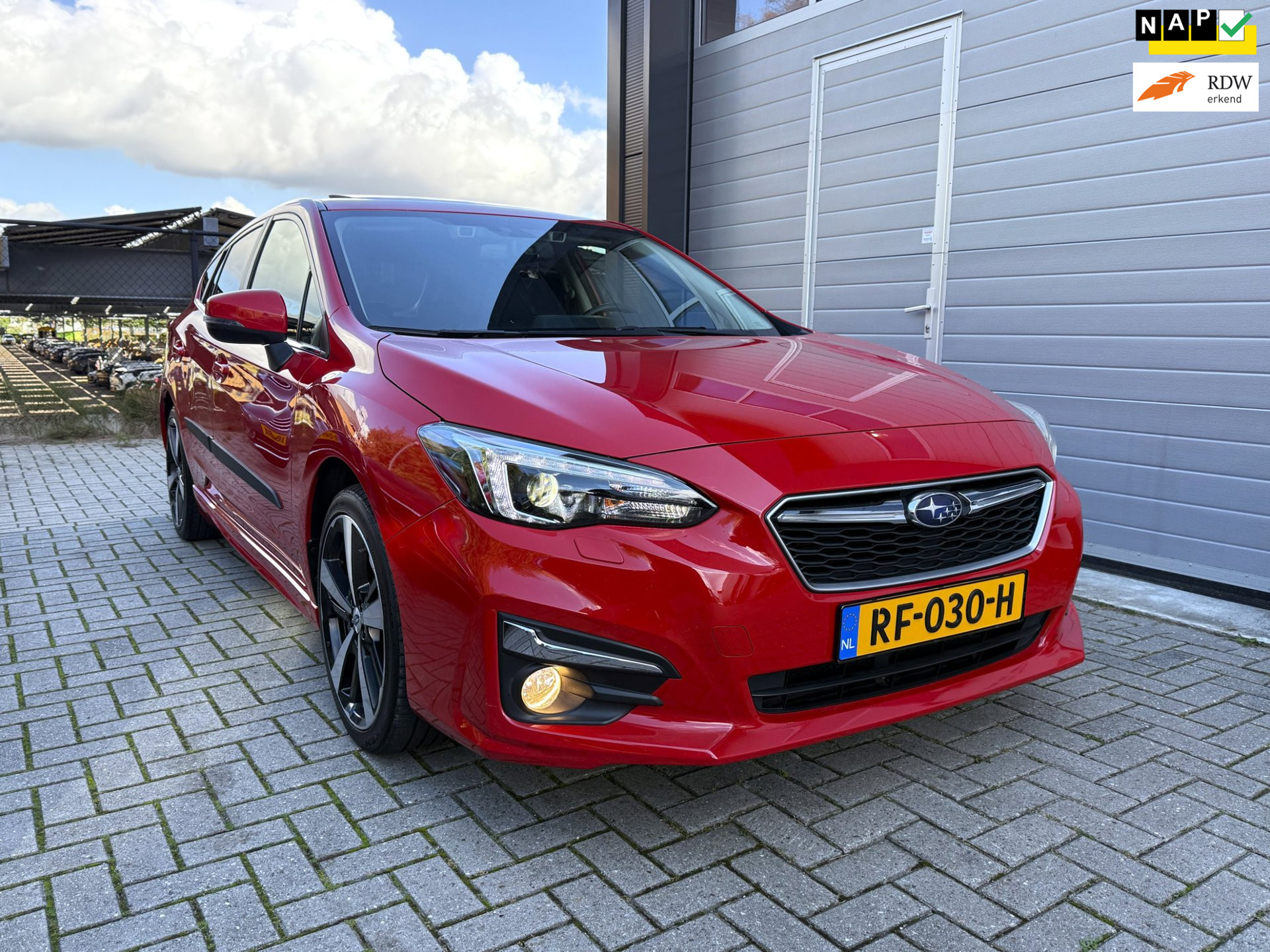 Subaru Impreza 1.6i AWD Premium - Eyesight ( Adaptieve Cruise Control) - Navigatie - Schuif-/Kanteldak - Lederen Bekleding - 18" 2017 - voorkant